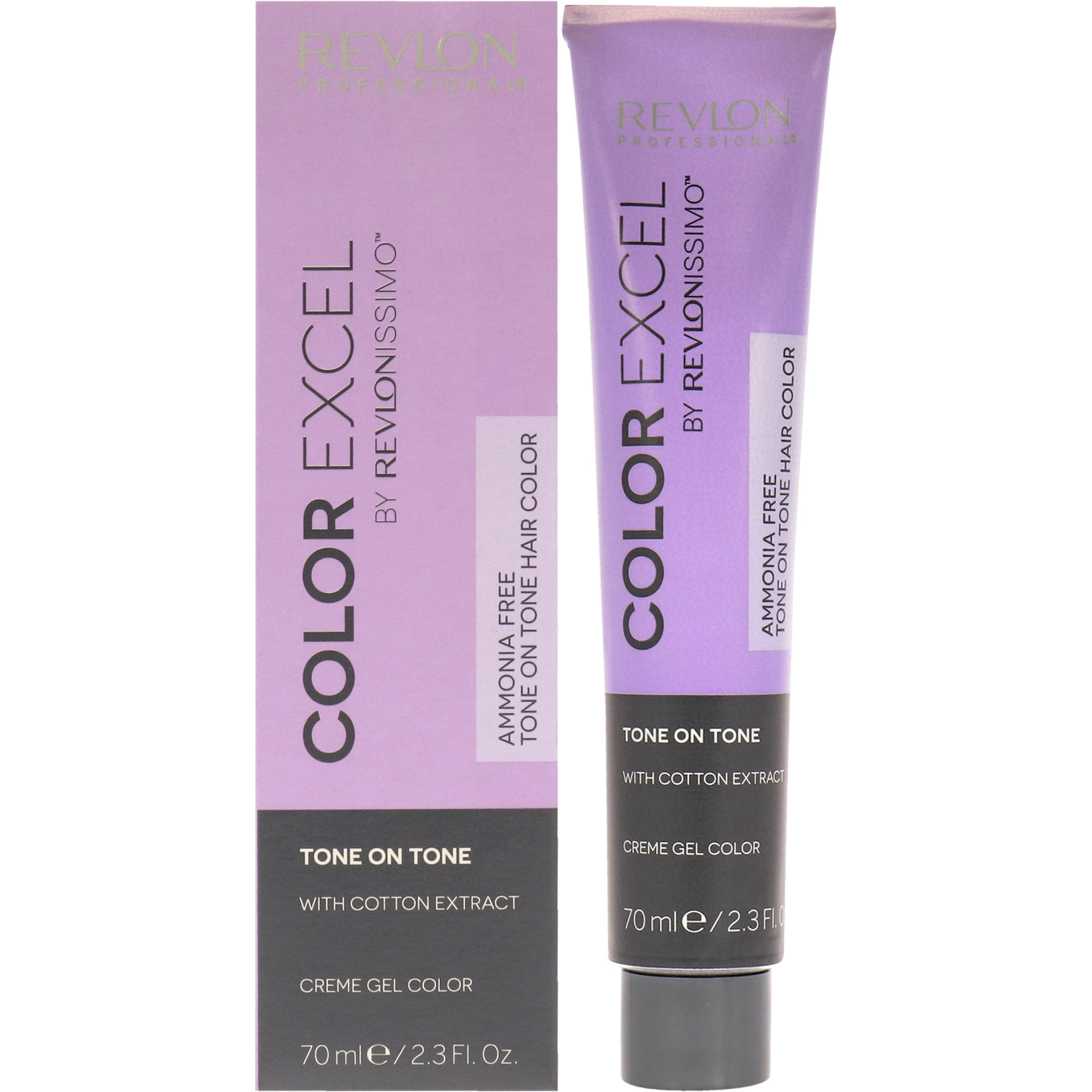 Revlonissimo Color Excel - 6.4 Dark Copper Blonde by Revlon for Unisex - 2.3 oz Hair Color