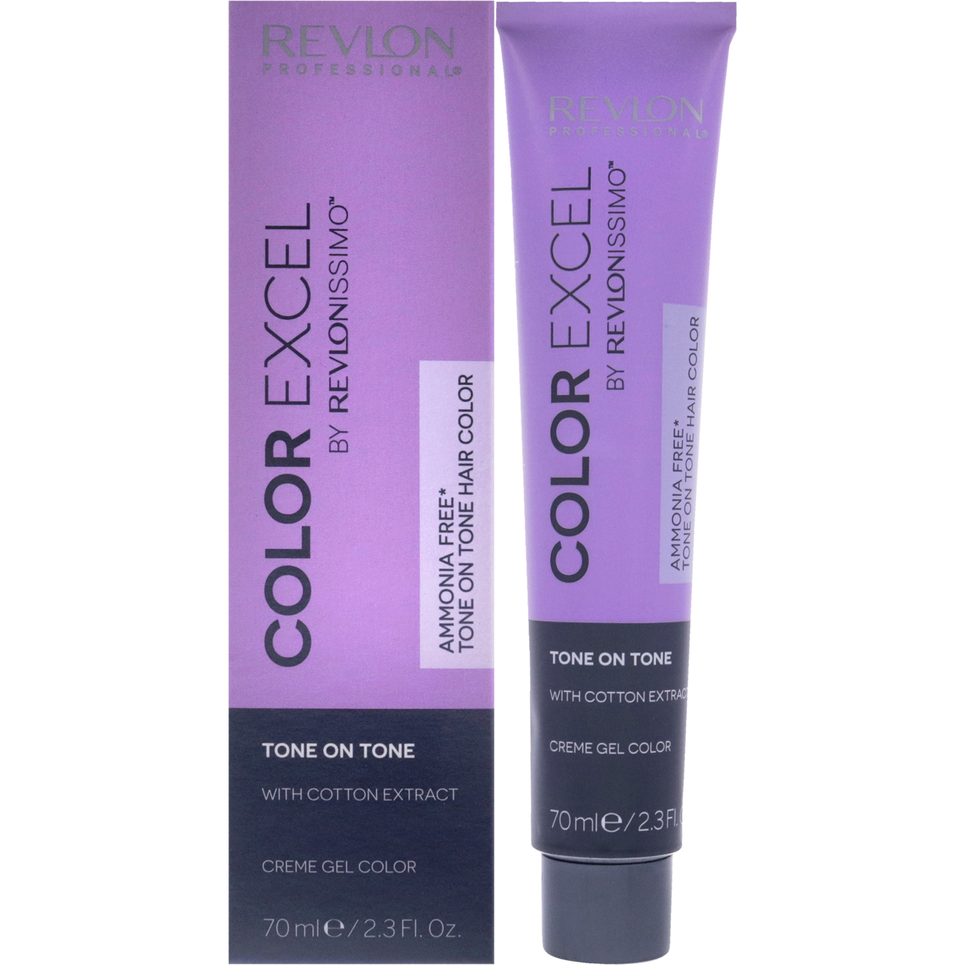Revlonissimo Color Excel - 4.42 Medium Chestnut Iridescent Brown by Revlon for Unisex - 2.3 oz Hair Color