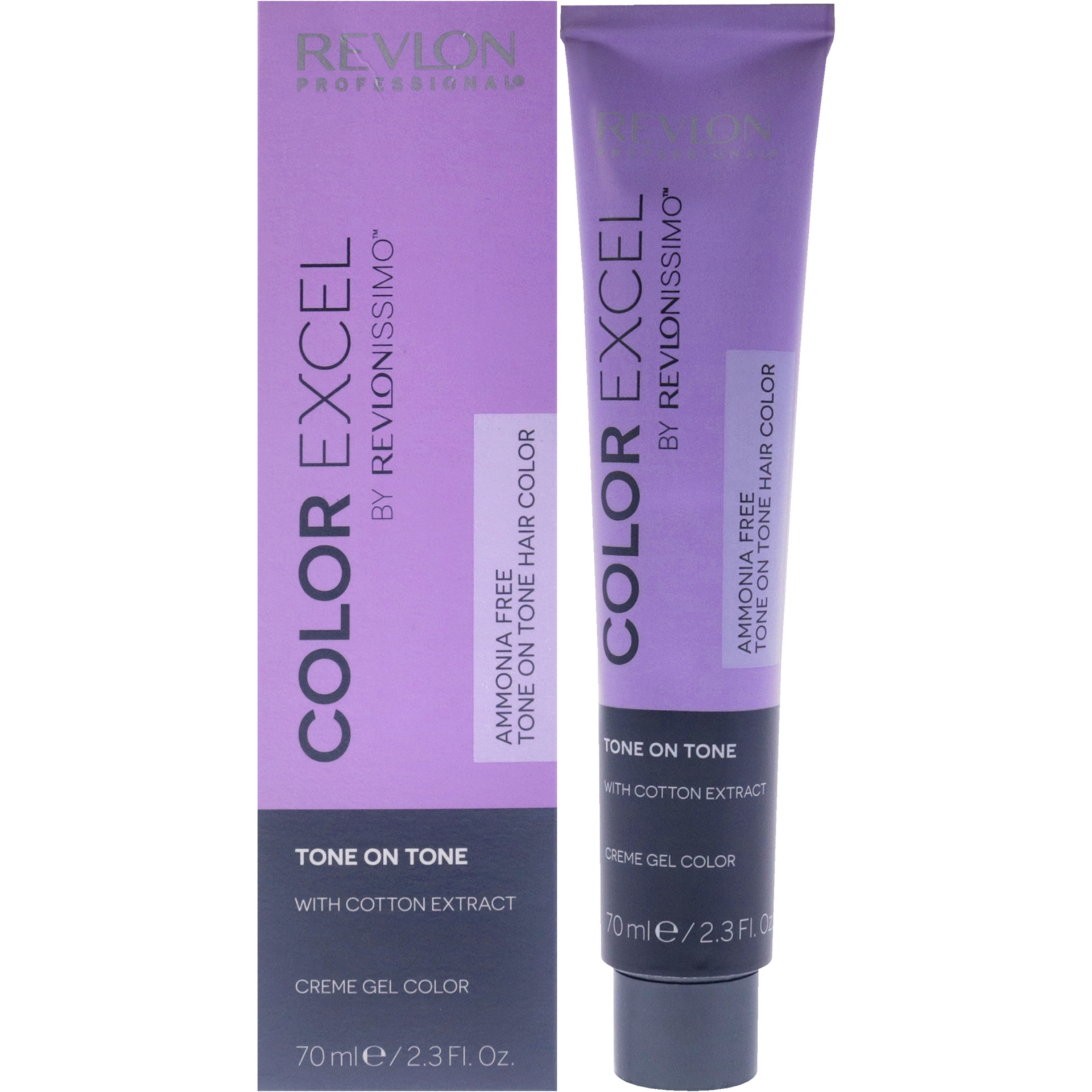 Revlonissimo Color Excel - 6.42 Dark Chestnut Iridescent Blonde by Revlon for Unisex - 2.3 oz Hair Color