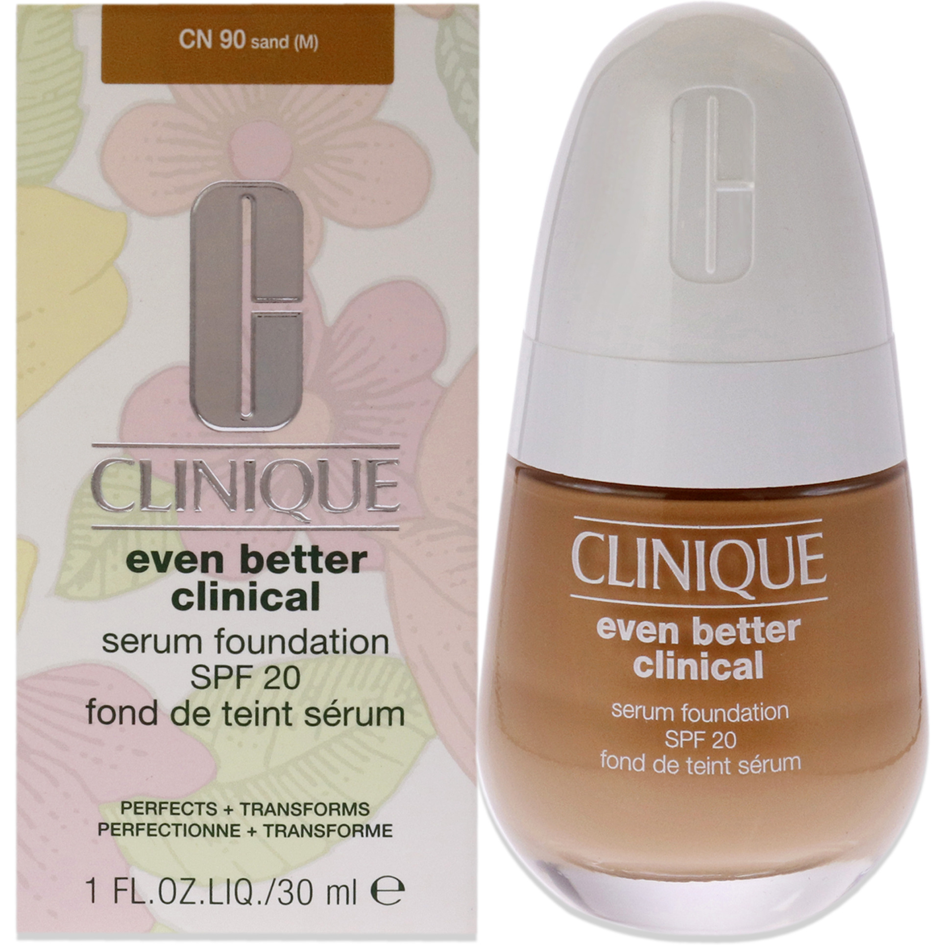 Even Better Clinical Serum Foundation SPF 20 - CN 90 Sand by Clinique for Women - 1 oz Foundation