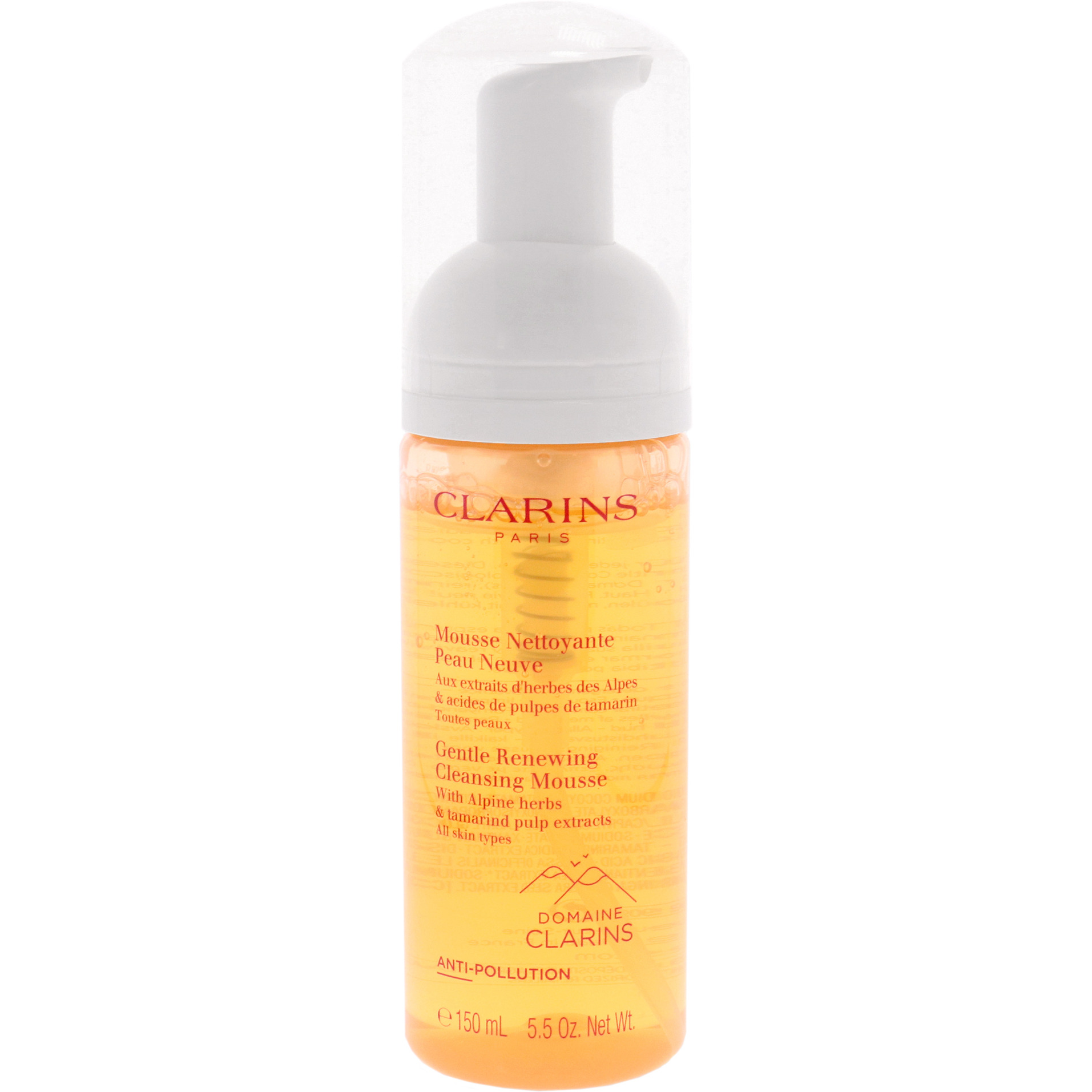Gentle Renewing Cleansing Mousse by Clarins for Unisex - 5.5 oz Cleanser