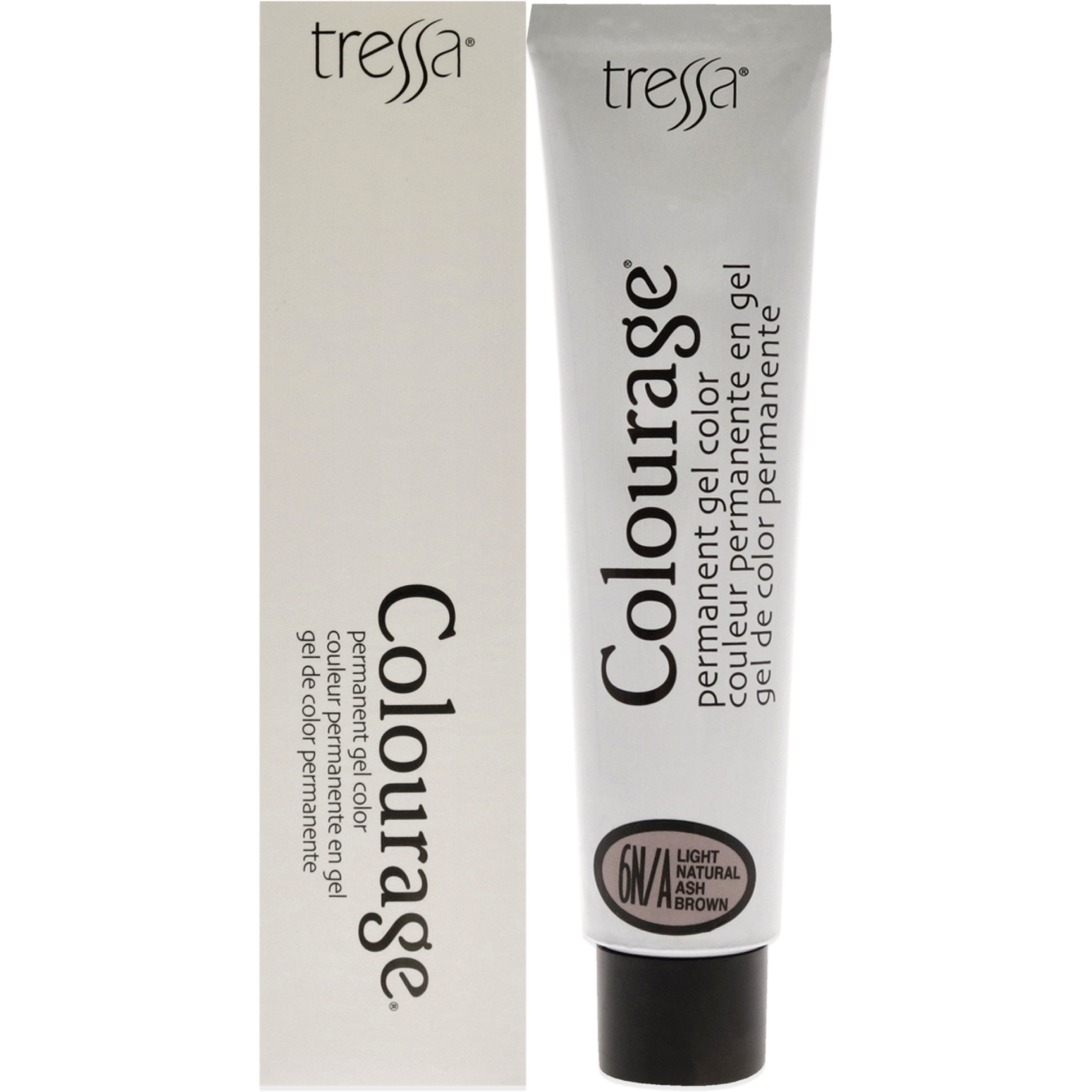 Colourage Permanent Gel Color - 6NA Natural Ash by Tressa for Unisex - 2 oz Hair Color