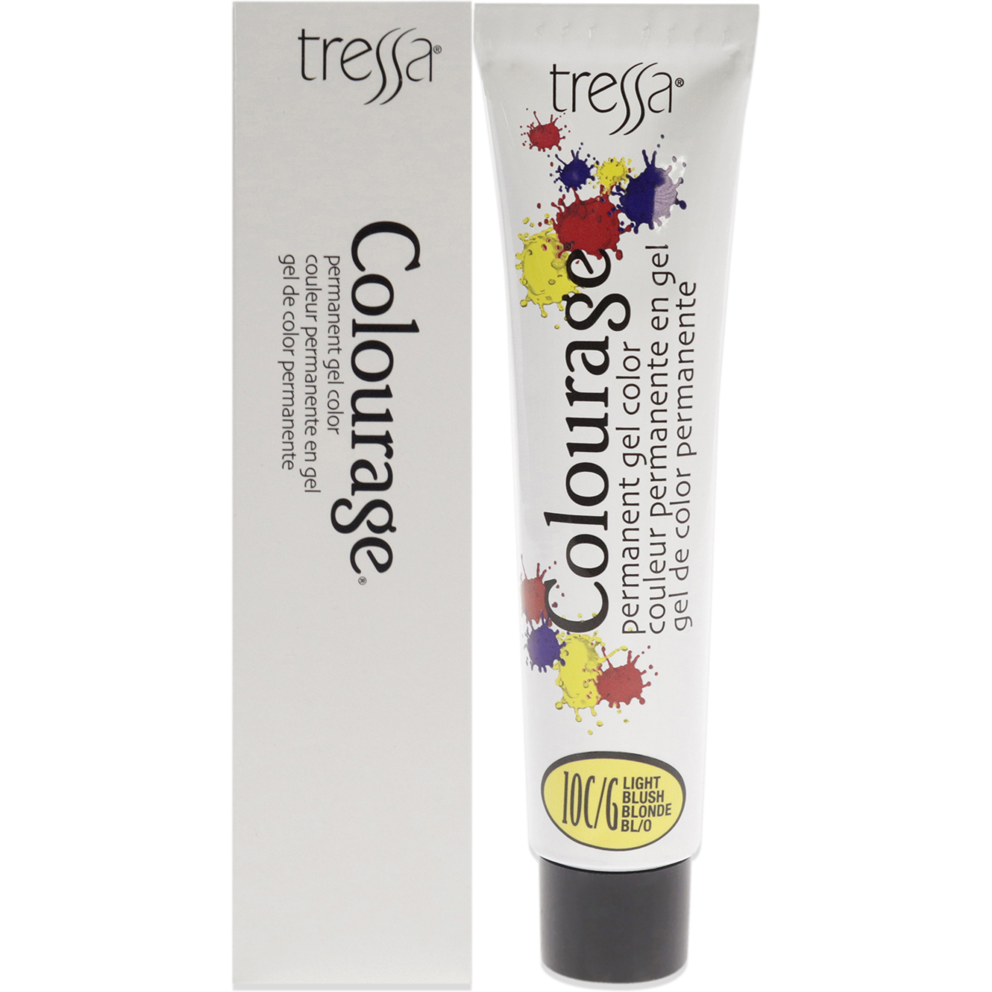 Colourage Permanent Gel Color - 10CG Light Blush Blonde by Tressa for Unisex - 2 oz Hair Color
