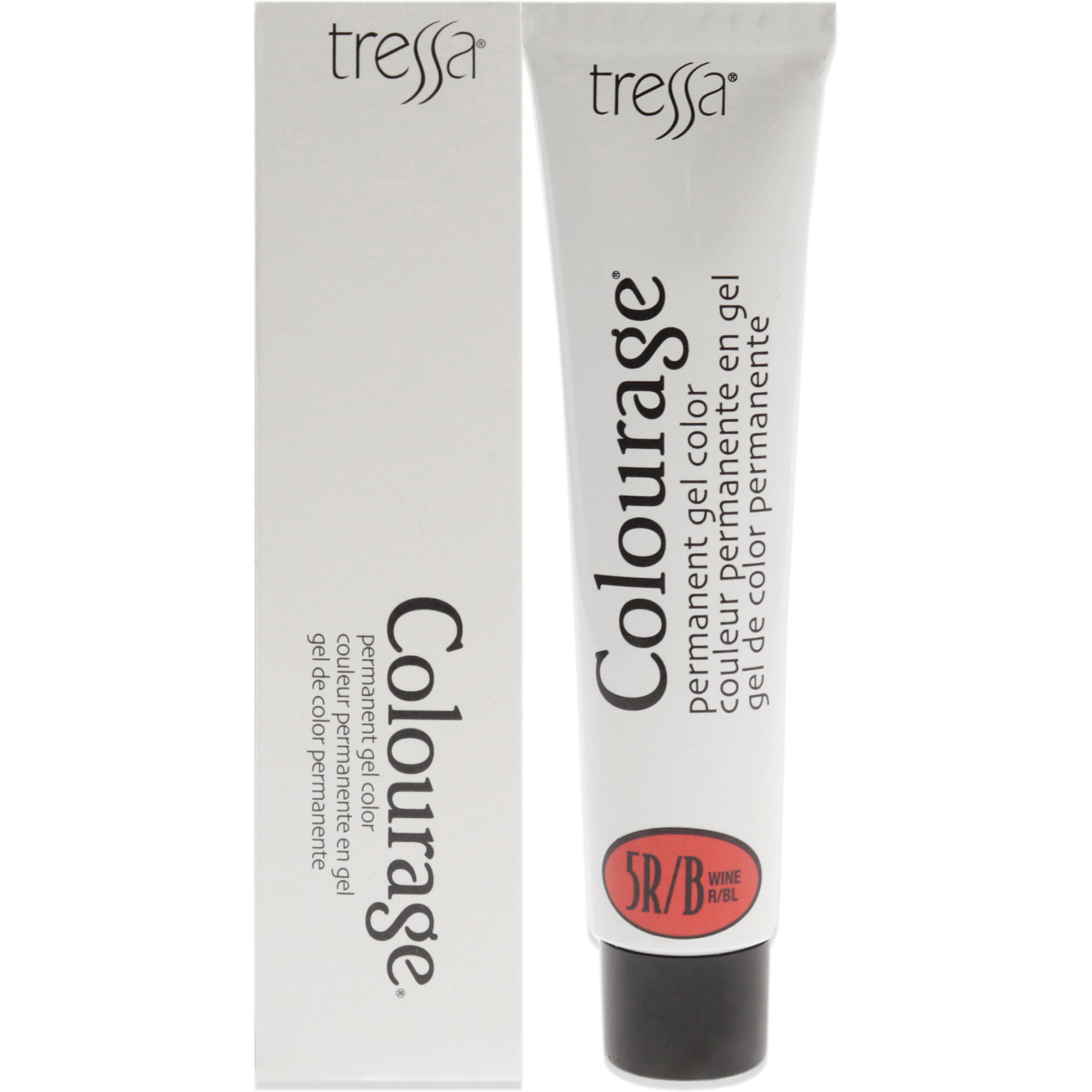 Colourage Permanent Gel Color - 5RB Wine by Tressa for Unisex - 2 oz Hair Color