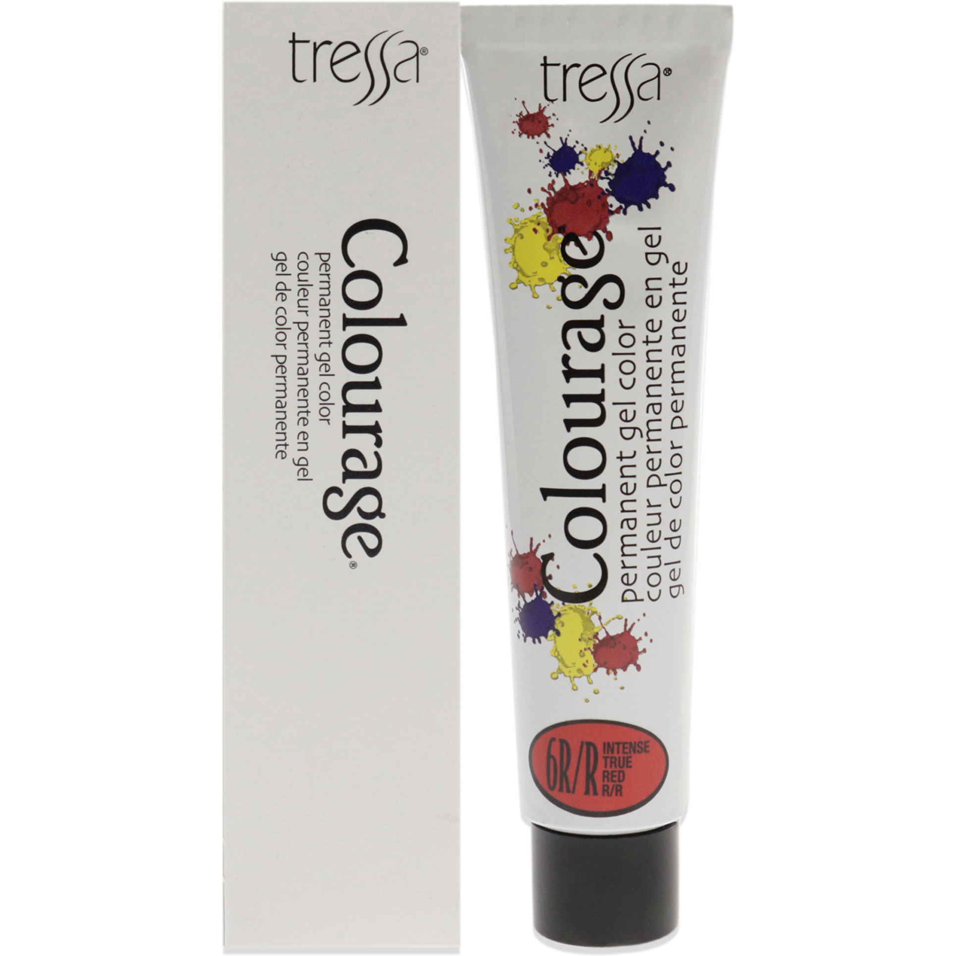 Colourage Permanent Gel Color - 6RR Intense True Red by Tressa for Unisex - 2 oz Hair Color