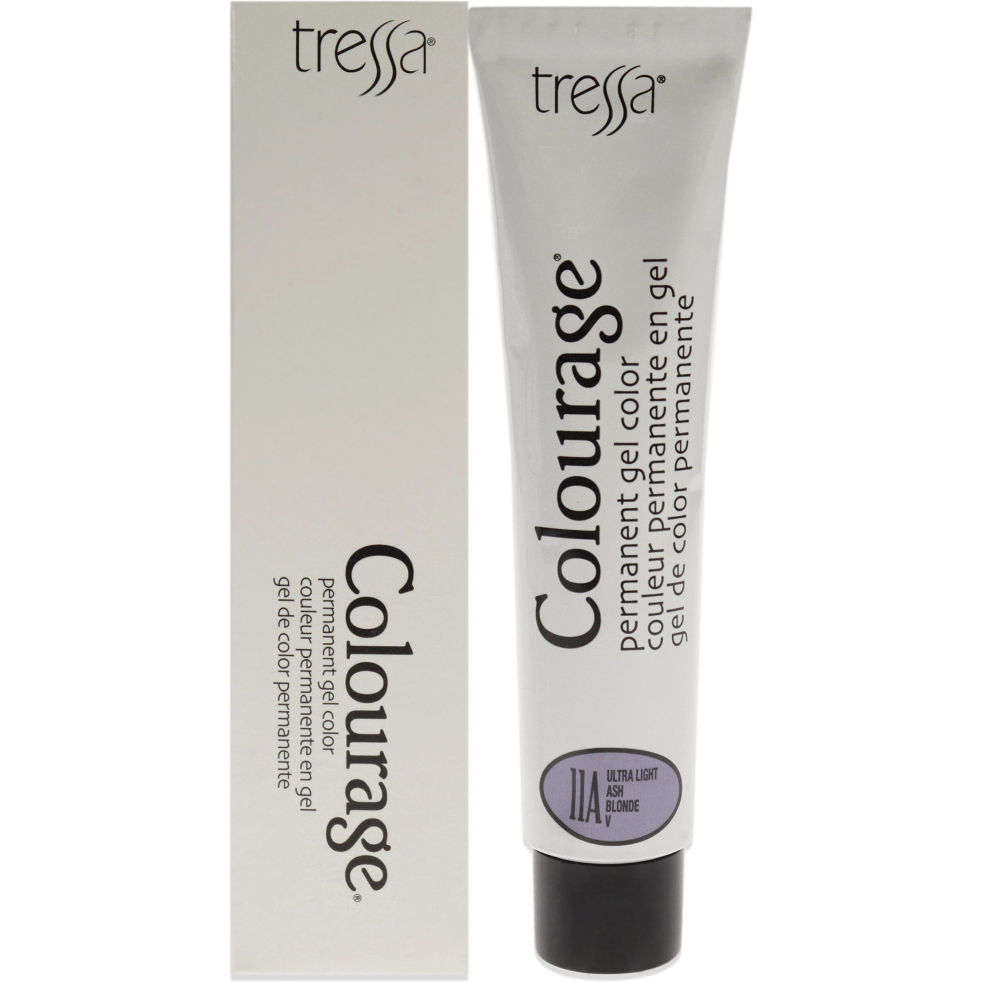 Colourage Permanent Gel Color - 11A Ultra Light Ash Blonde by Tressa for Unisex - 2 oz Hair Color