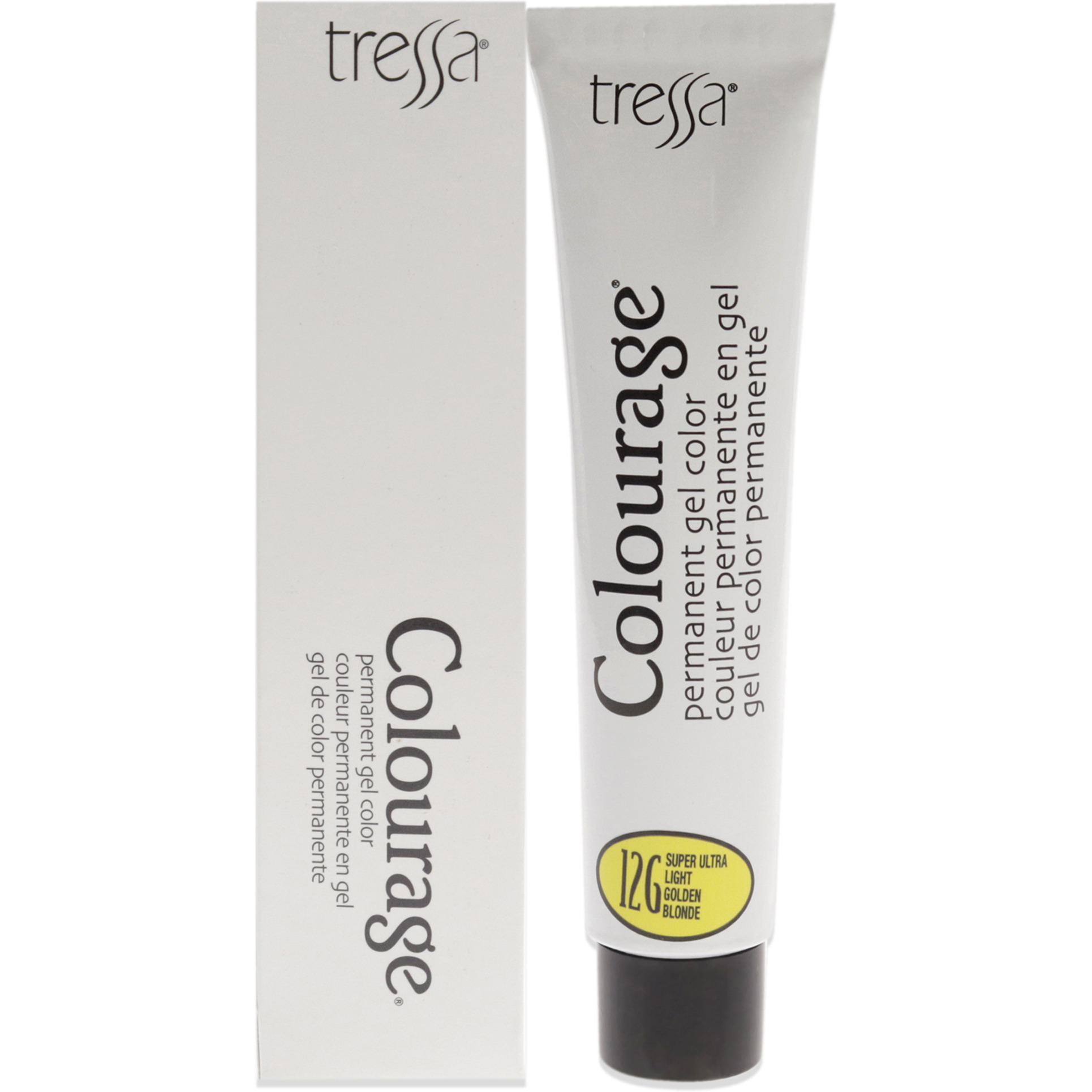 Colourage Permanent Gel Color - 12G Super Ultra Light Golden Blonde by Tressa for Unisex - 2 oz Hair Color
