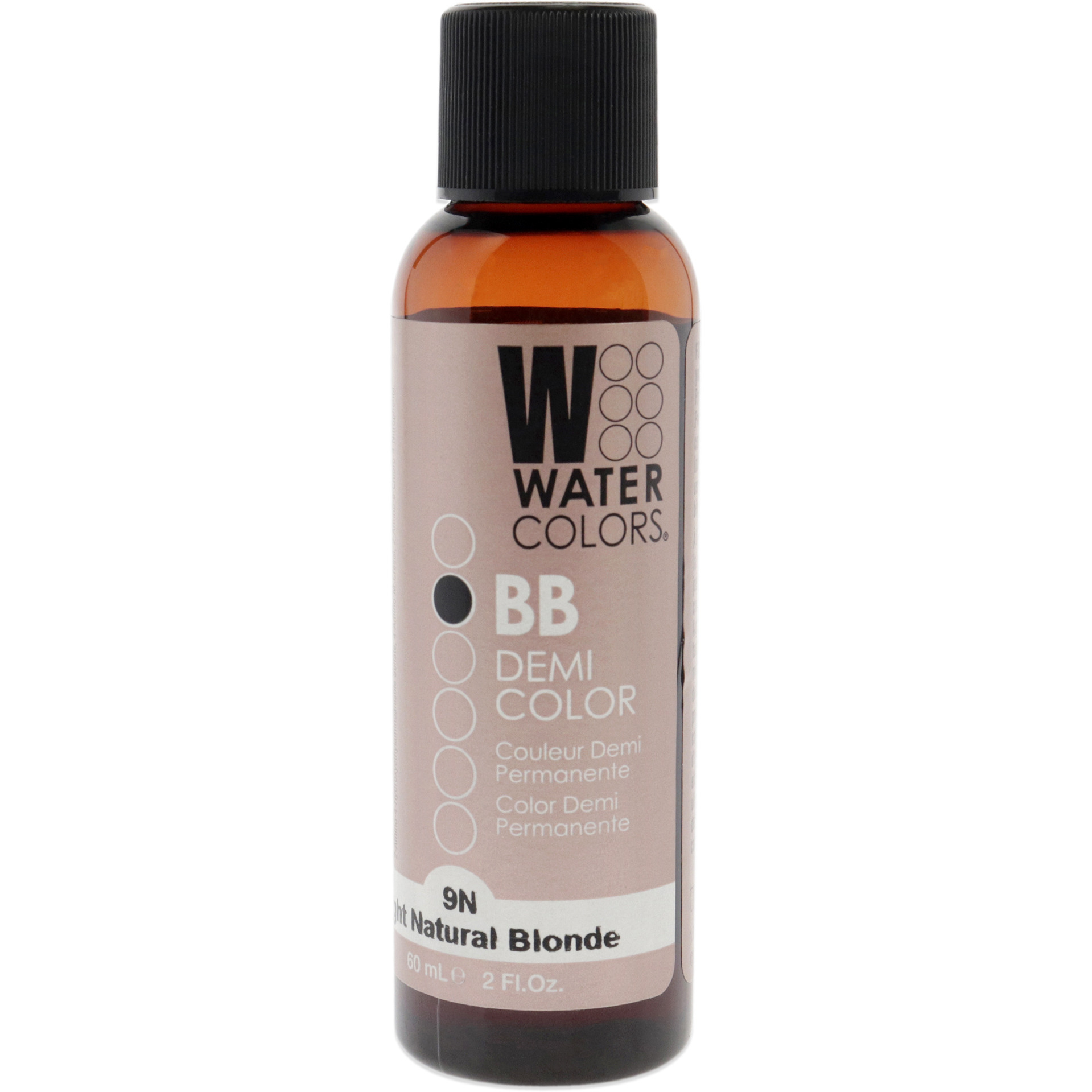 Watercolors BB Demi-Permanent Hair Color - 9N Light Natural Blonde by Tressa for Unisex - 2 oz Hair Color
