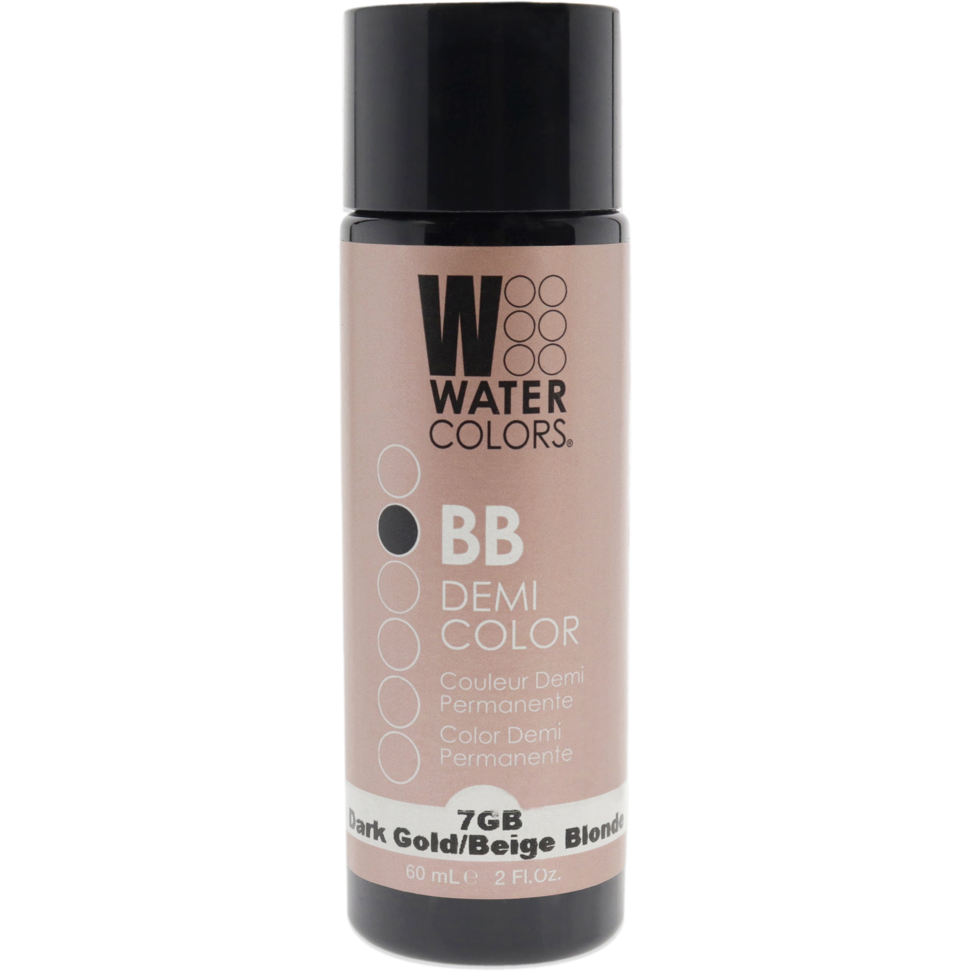 Watercolors BB Demi-Permanent Hair Color - 7GB Dark Golden Beige Blonde by Tressa for Unisex - 2 oz Hair Color