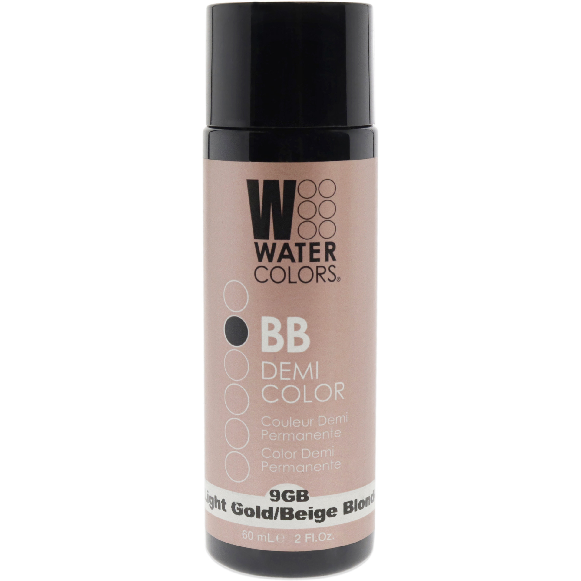 Watercolors BB Demi-Permanent Hair Color - 9GB Light Golden Beige Blonde by Tressa for Unisex - 2 oz Hair Color