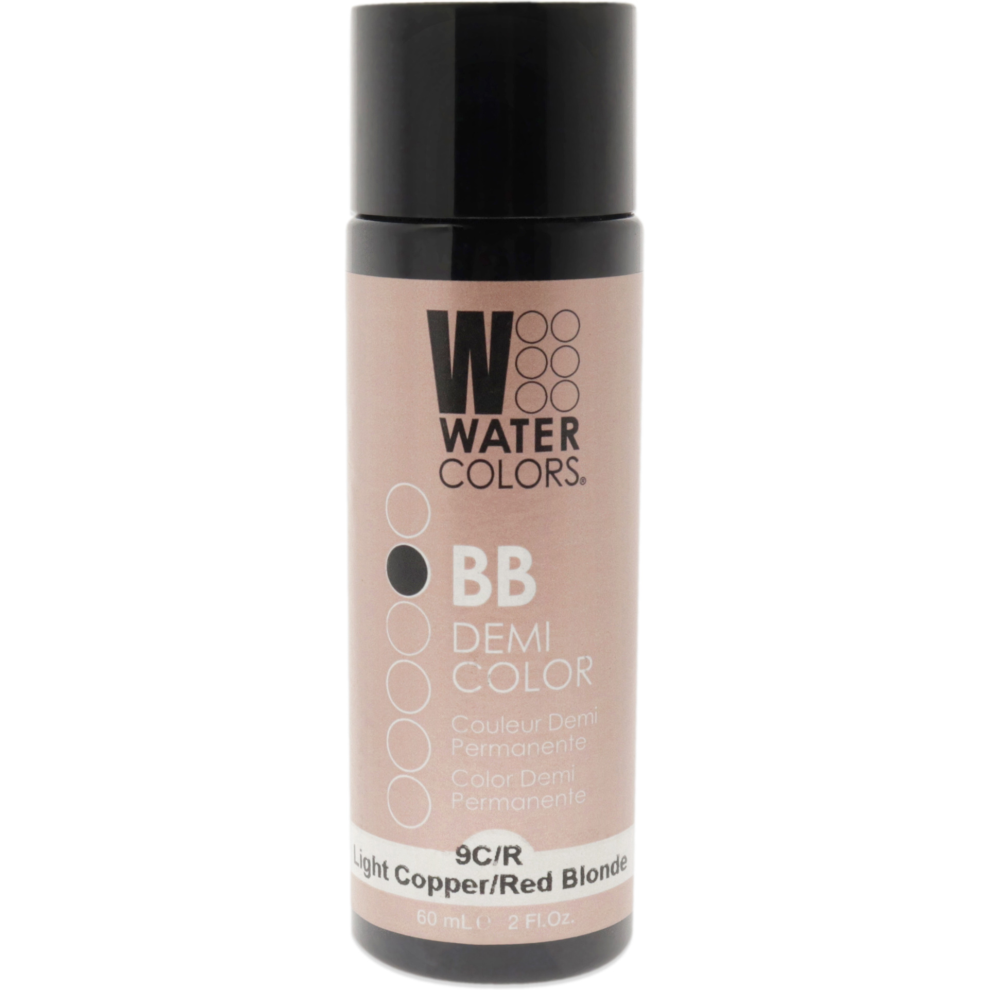 Watercolors BB Demi-Permanent Hair Color - 9CR Light Copper Red Blonde by Tressa for Unisex - 2 oz Hair Color
