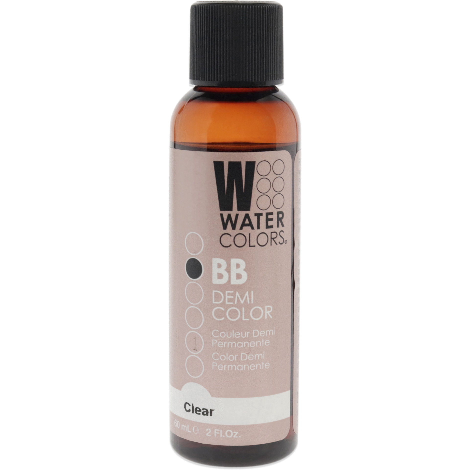 Watercolors BB Demi-Permanent Hair Color - Clear by Tressa for Unisex - 2 oz Hair Color