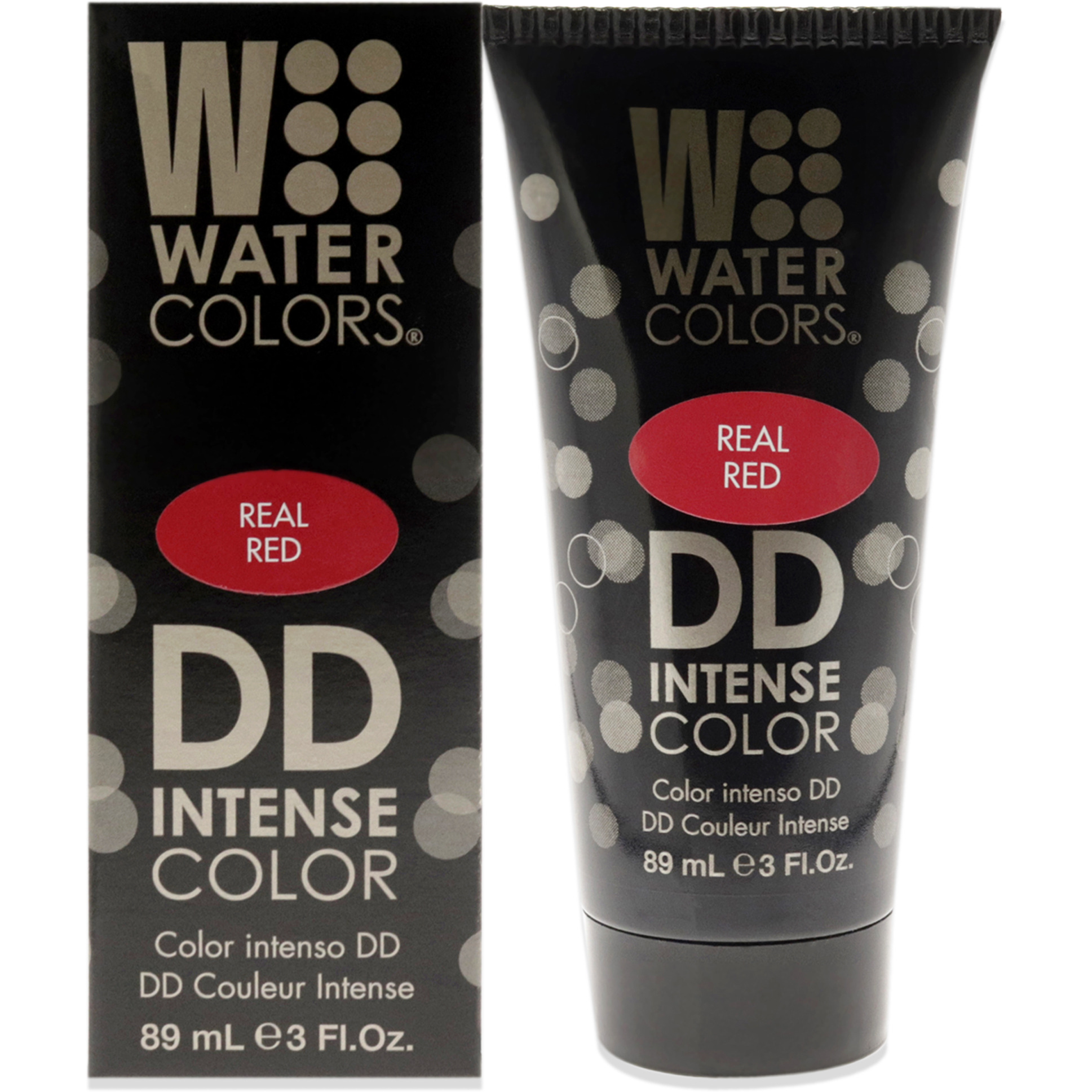 Watercolors DD Intense Color - Real Red by Tressa for Unisex - 3 oz Hair Color