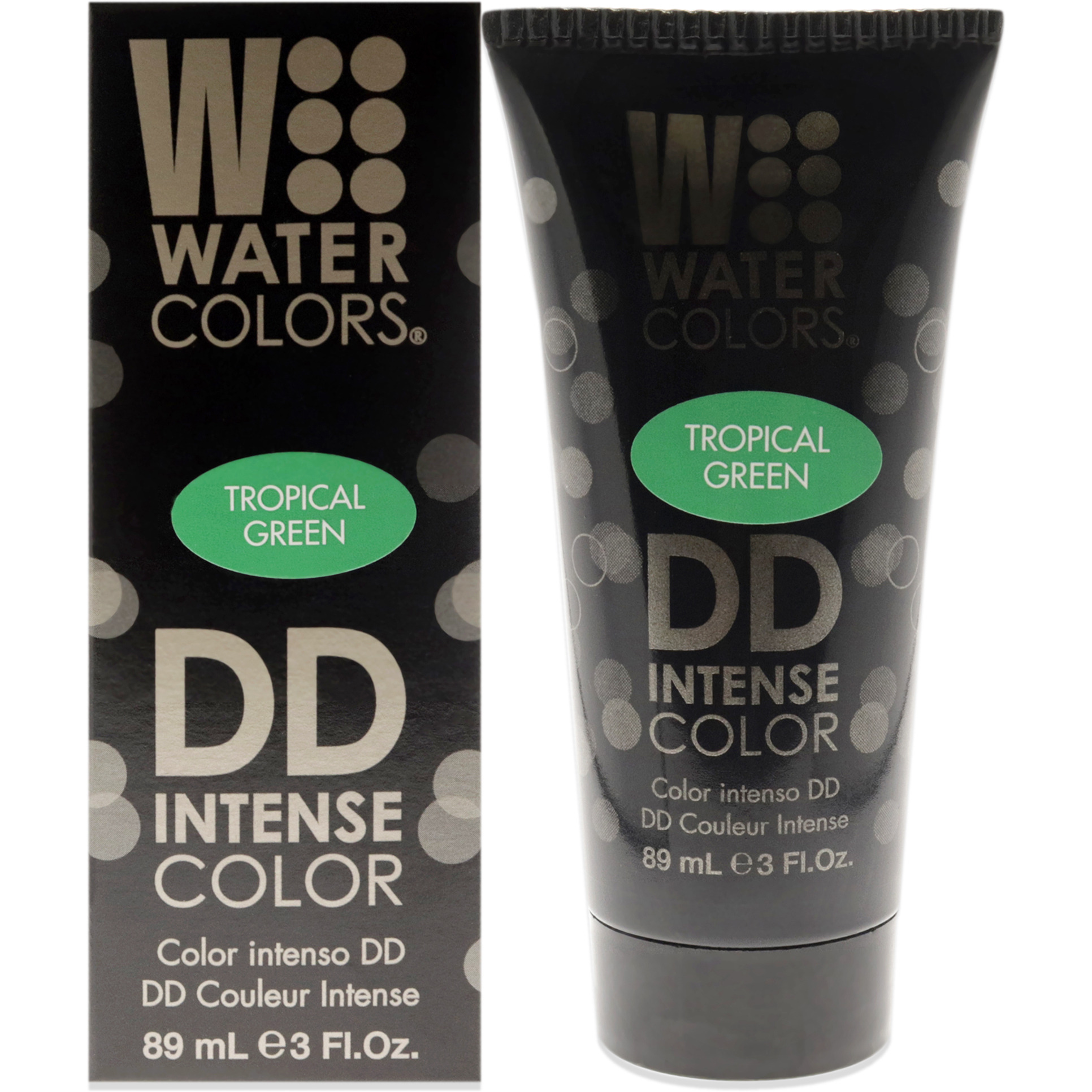Watercolors DD Intense Color - Tropical Green by Tressa for Unisex - 3 oz Hair Color