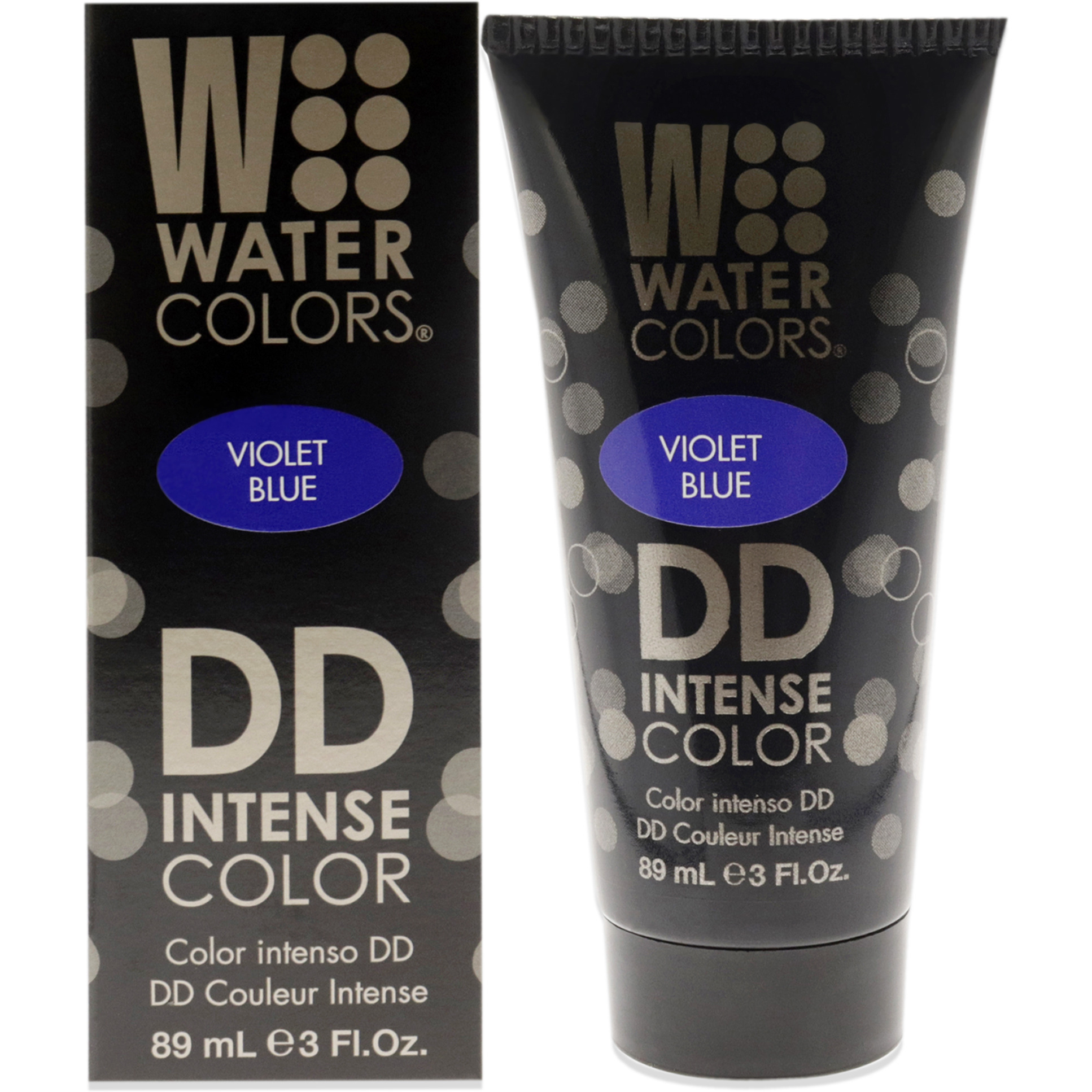Watercolors DD Intense Color - Violet Blue by Tressa for Unisex - 3 oz Hair Color