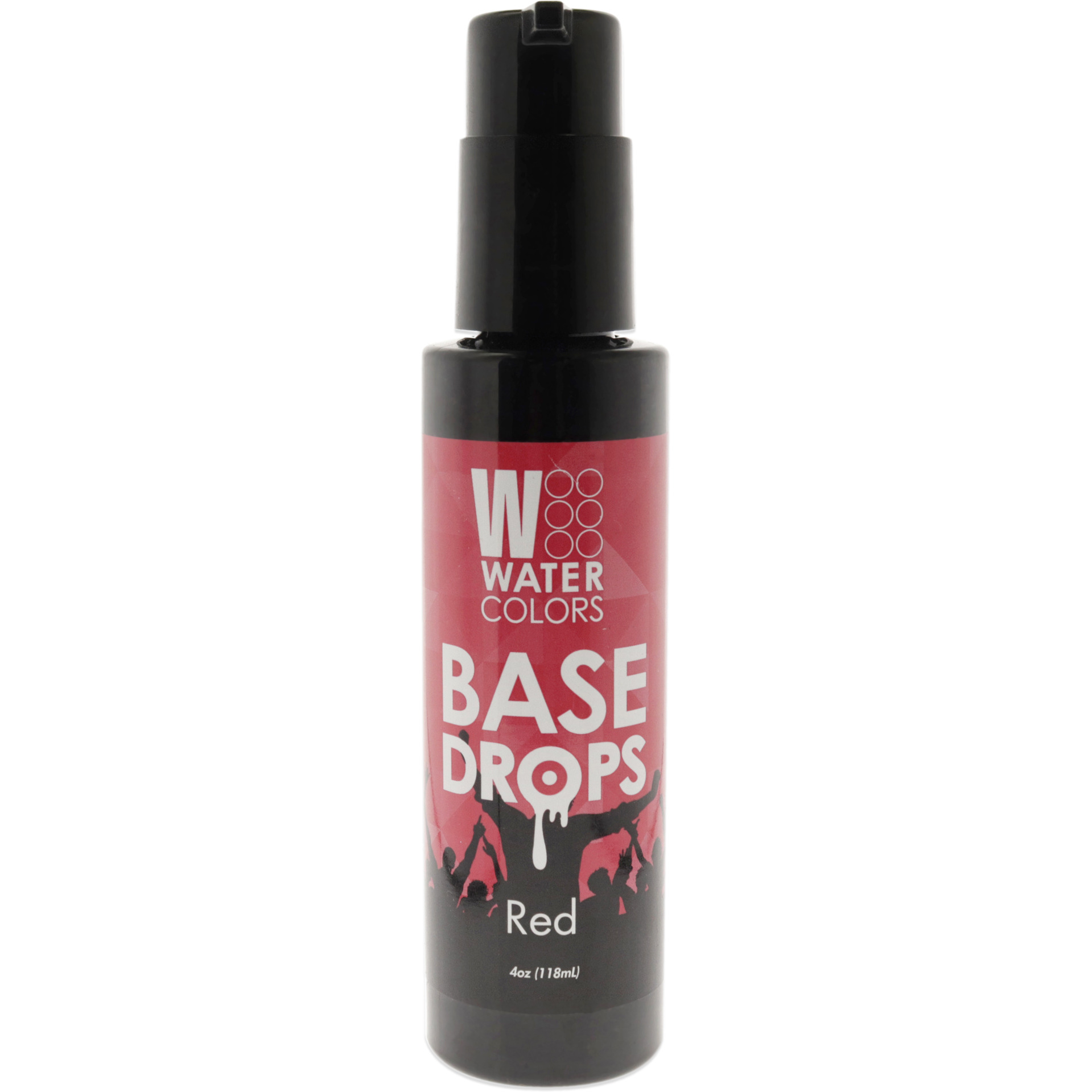 Watercolors Base Drops - Red by Tressa for Unisex - 4 oz Hair Color