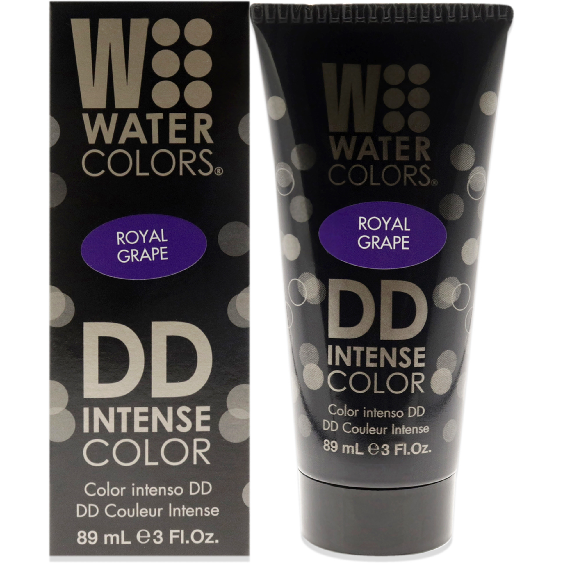 Watercolors DD Intense Color - Royal Grape by Tressa for Unisex - 3 oz Hair Color
