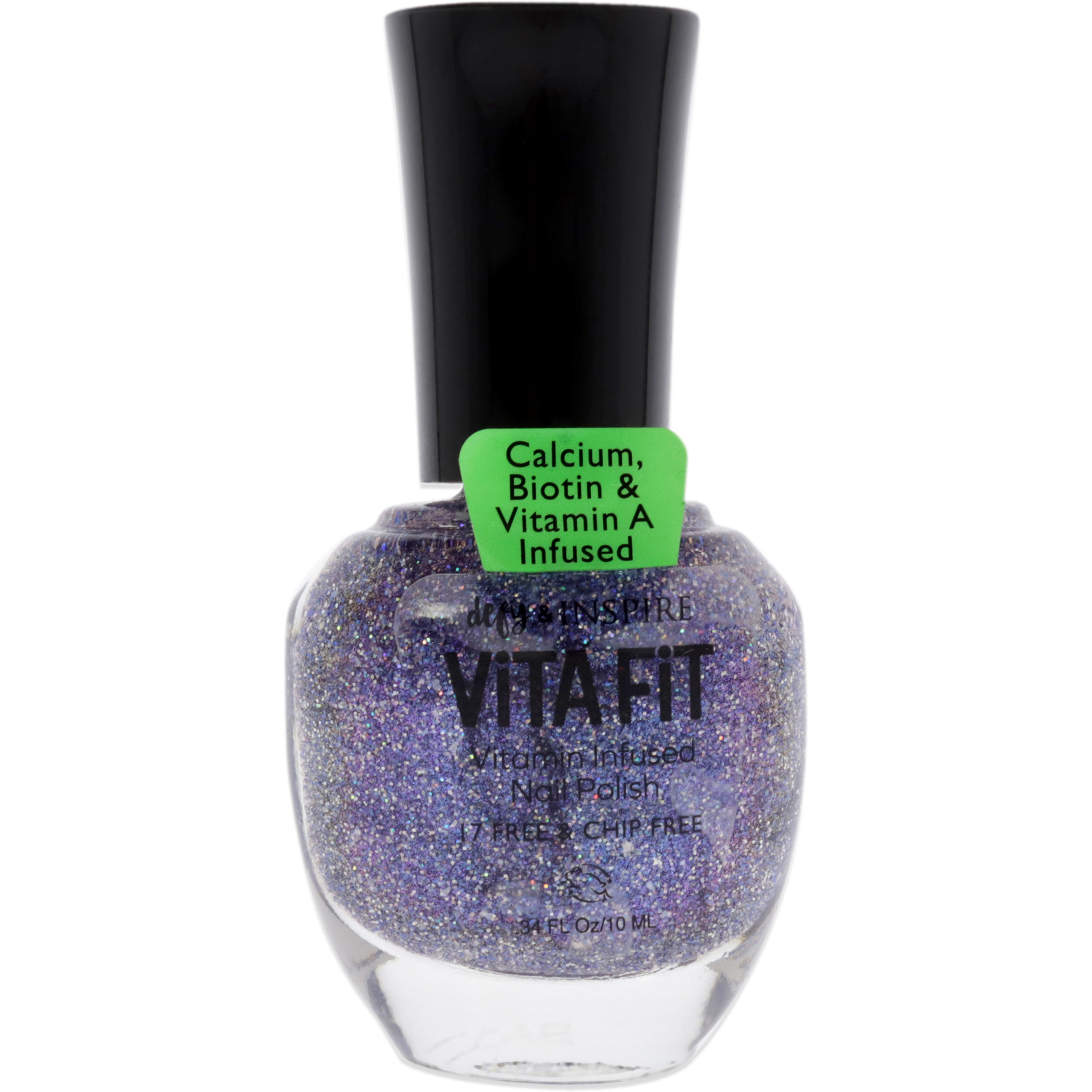 Vita Fit Vitamin Infused Nail Polish - 5009 Challenge Your Limits by Defy and Inspire for Women - 0.34 oz Nail Polish