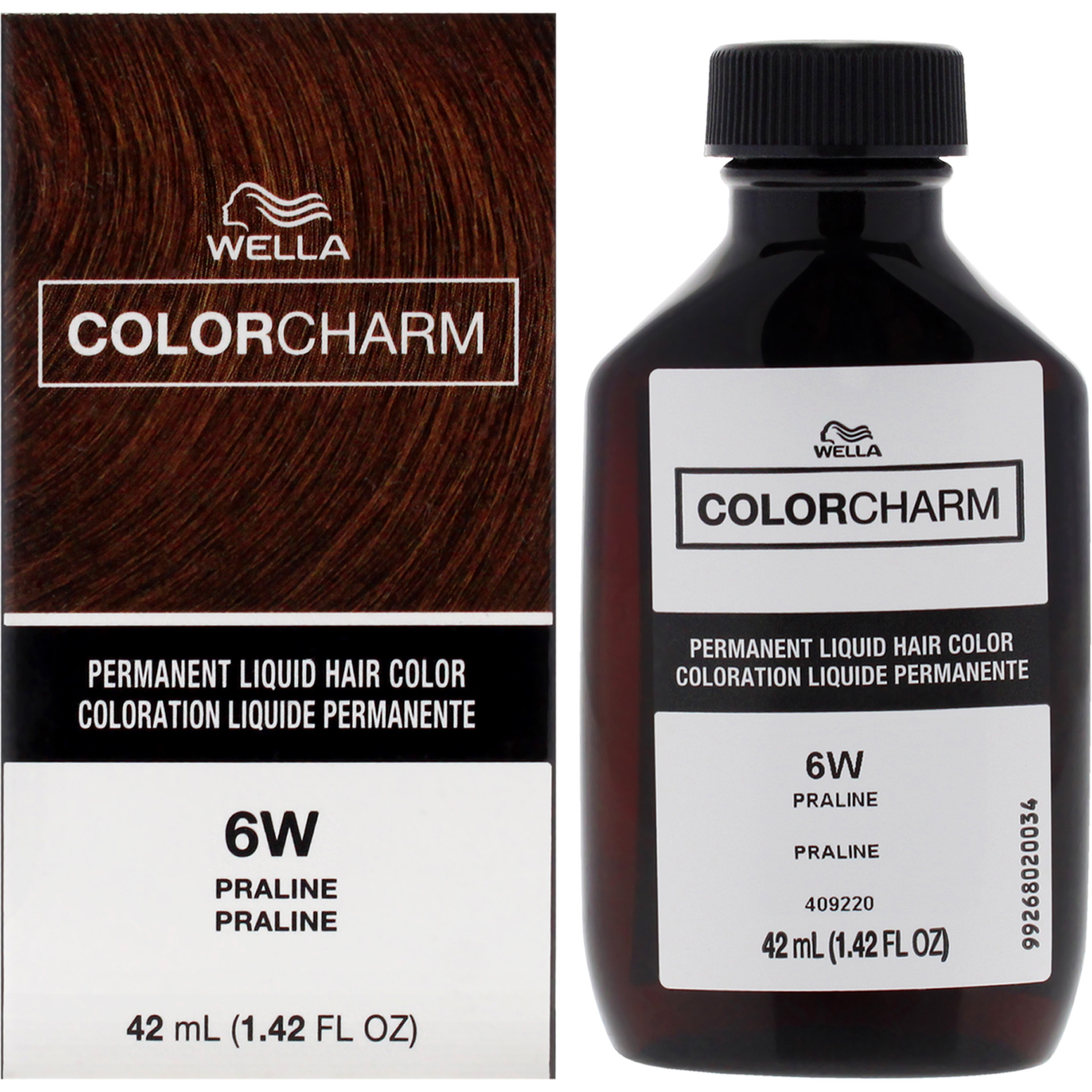 Color Charm Permanent Liquid Hair Color - 6W Praline by Wella for Unisex - 1.42 oz Hair Color