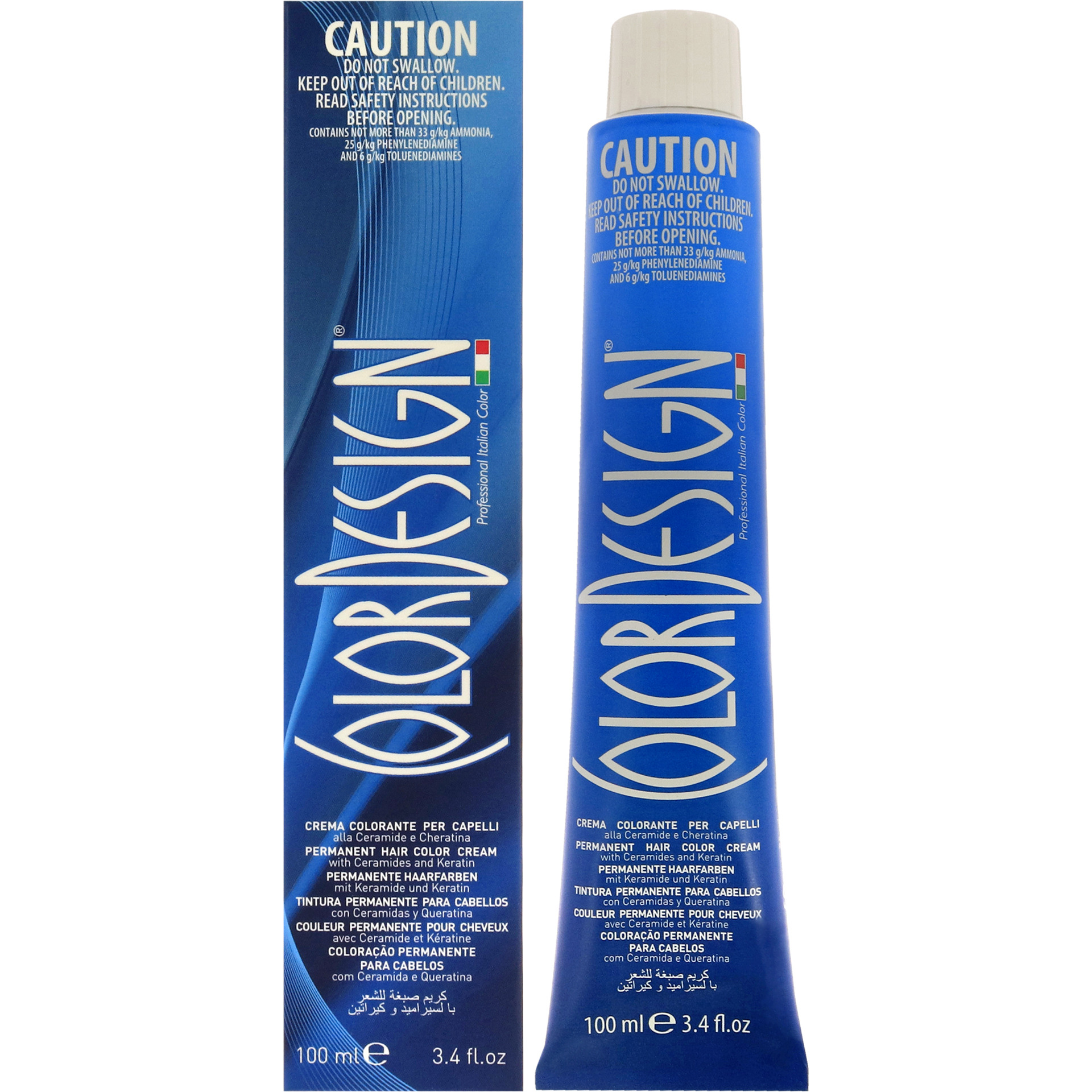 Permanent Hair Color - 4.0 4NN Extra Intensive Brown by ColorDesign for Unisex - 3.4 oz Hair Color