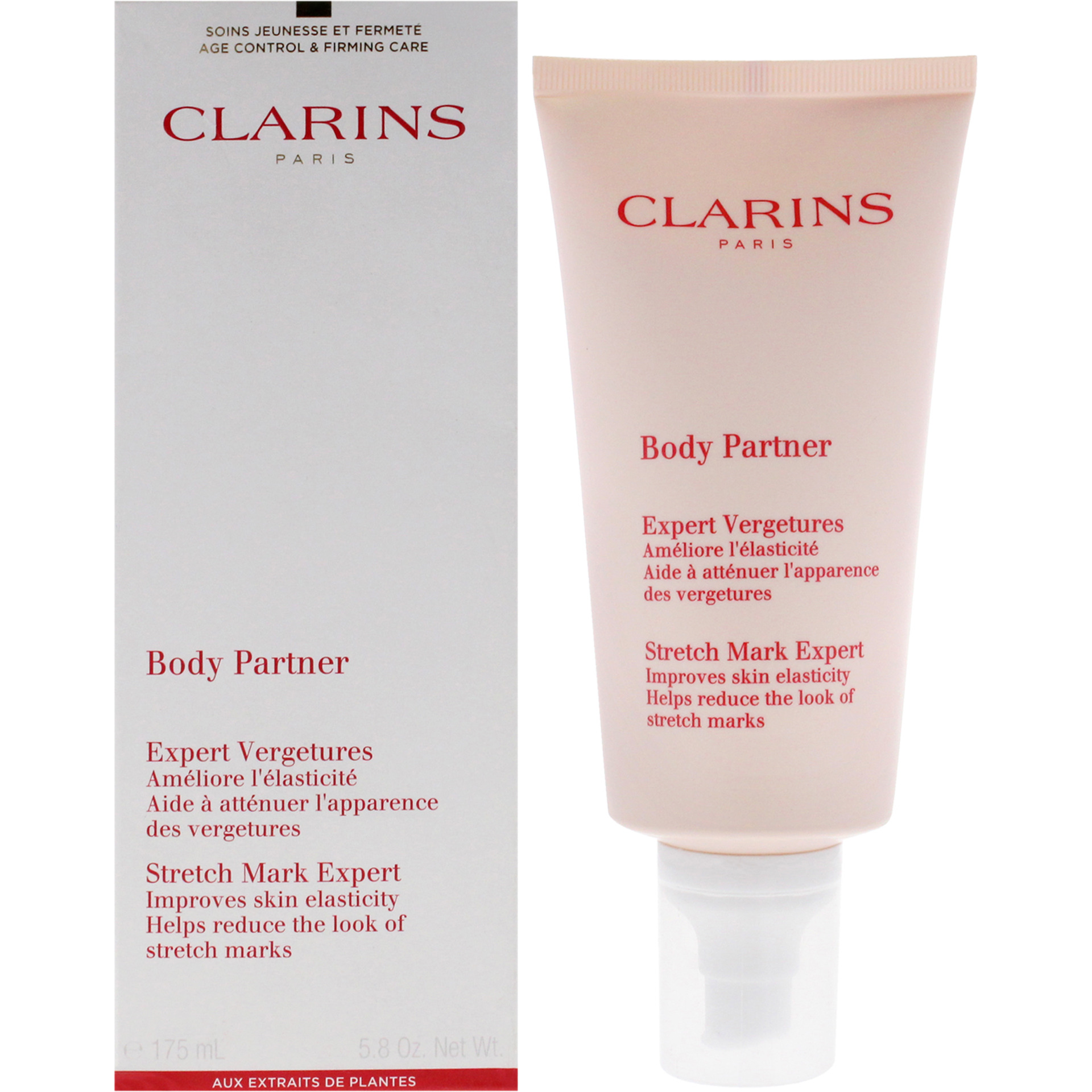 Body Partner Stretch Mark Expert by Clarins for Unisex - 5.8 oz Body Lotion (Tester)