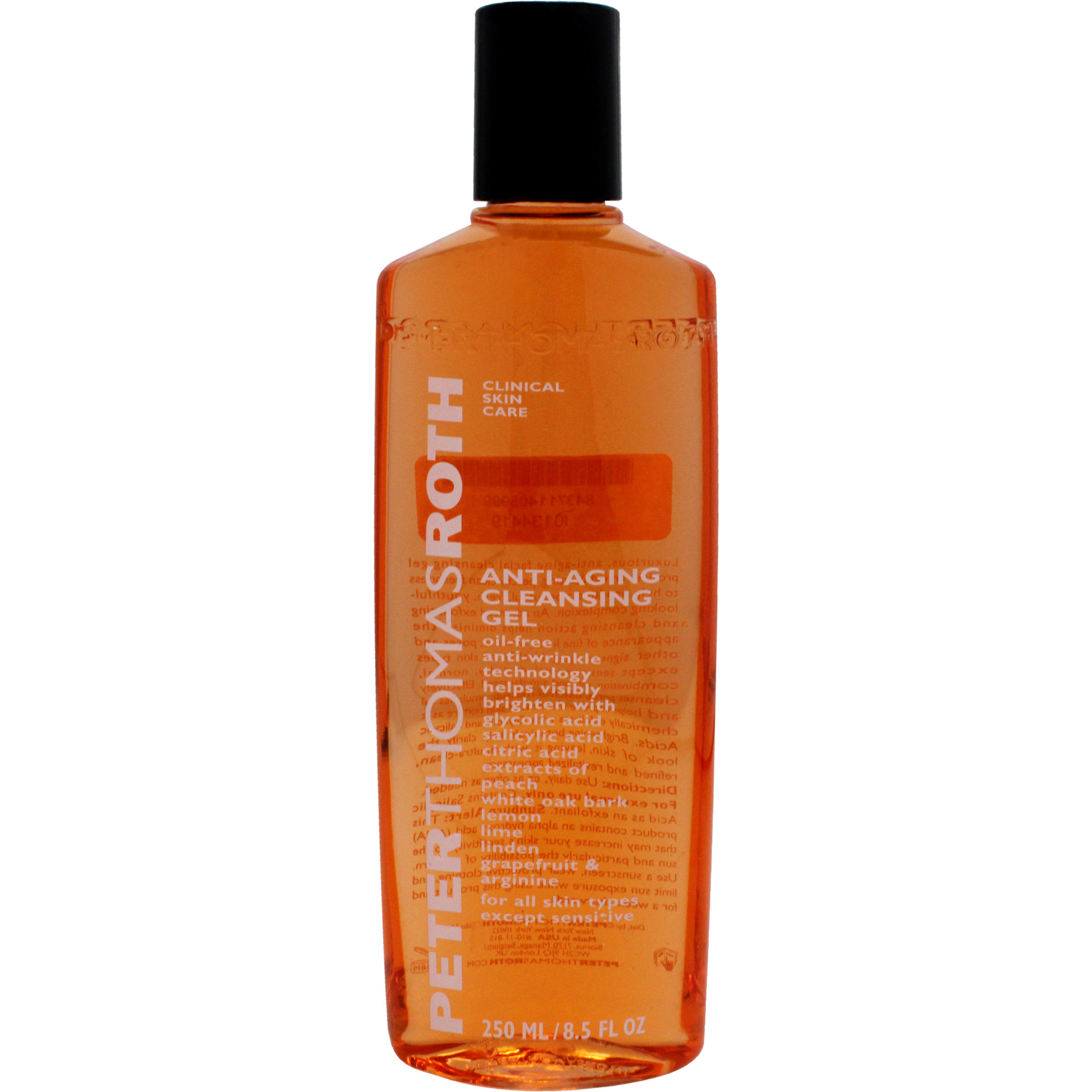 Anti-Aging Cleansing Gel by Peter Thomas Roth for Unisex - 8.5 oz Cleanser (Tester)