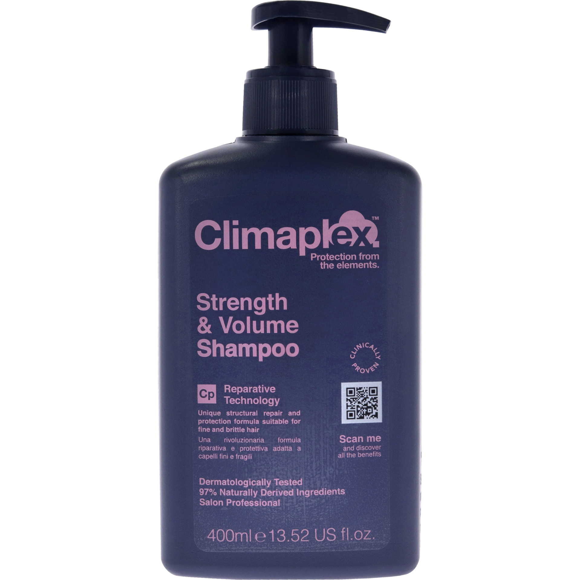 Strength and Volume Shampoo by Climaplex for Unisex - 13.52 oz Shampoo