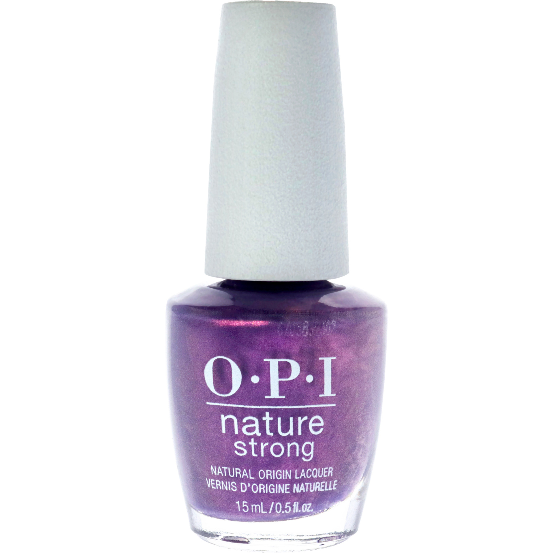 Nature Strong Nail Lacquer - Achieve Grapeness by OPI for Women - 0.5 oz Nail Polish