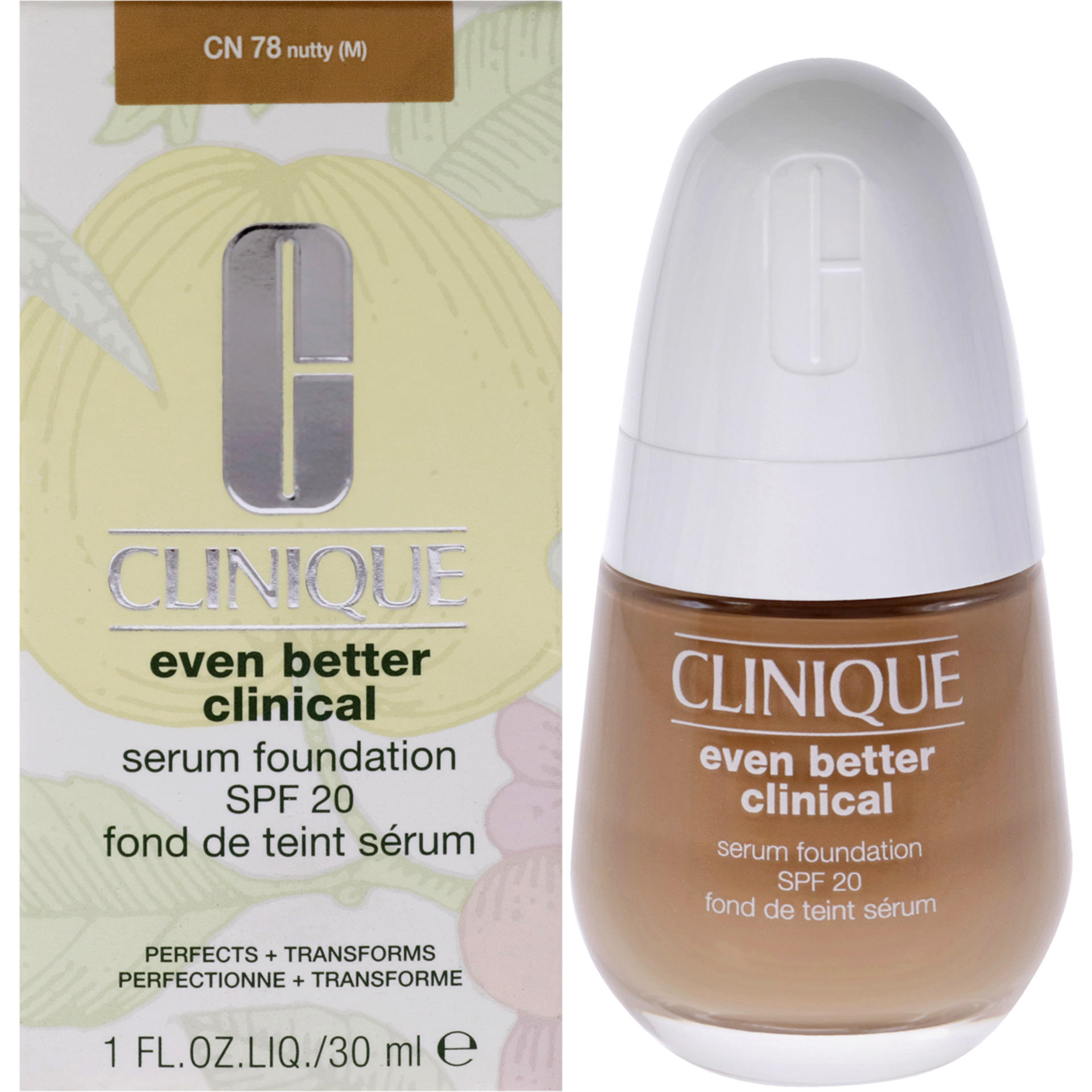 Even Better Clinical Serum Foundation SPF 20 - CN 78 Nutty by Clinique for Women - 1 oz Foundation