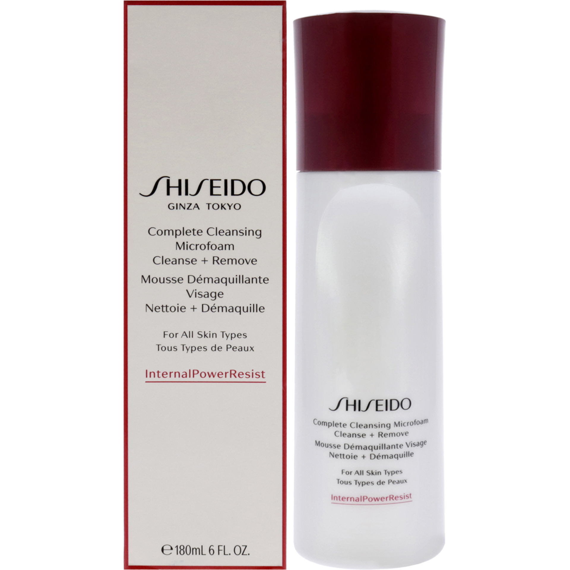 Complete Cleansing Microfoam by Shiseido for Women - 6 oz Cleanser (Tester)
