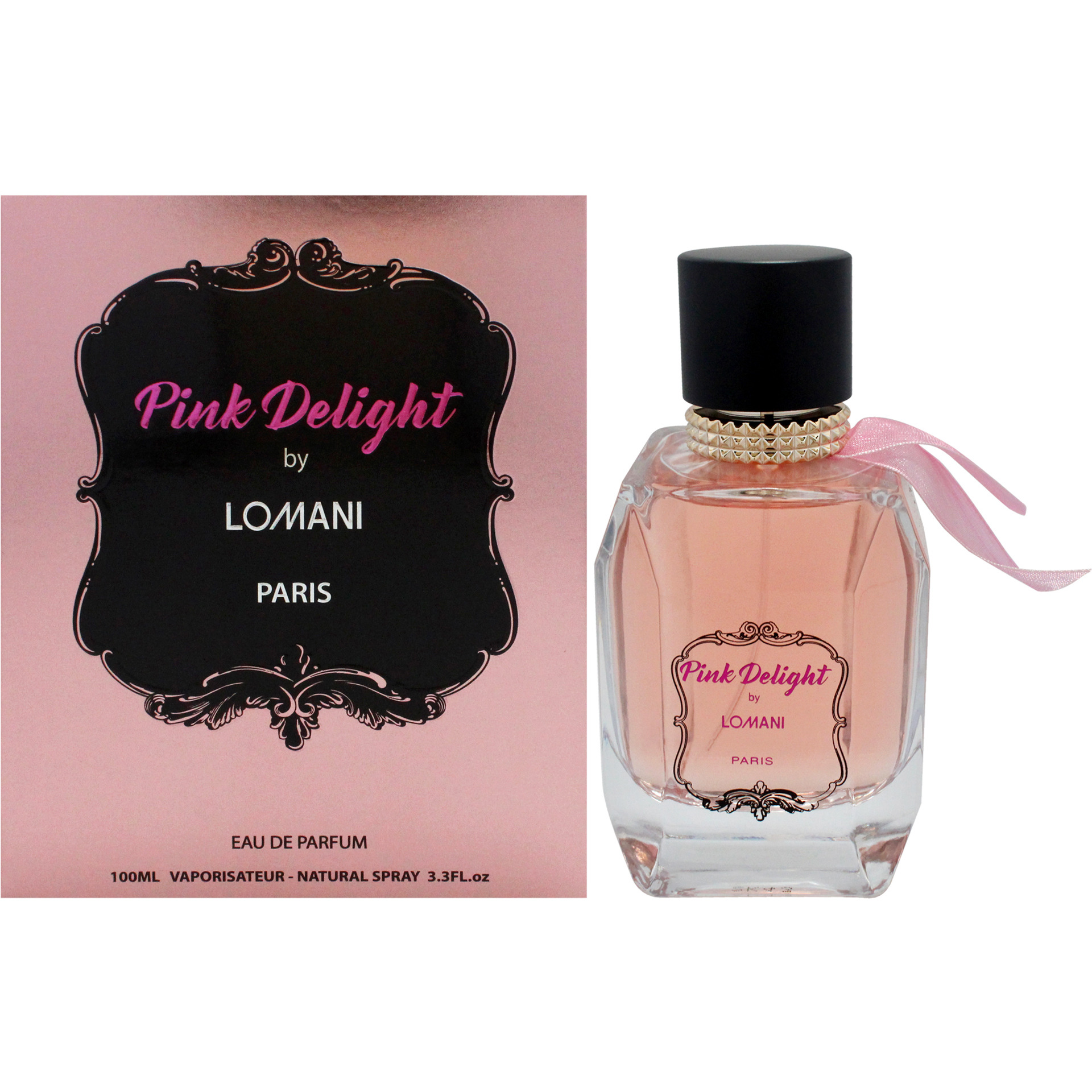 Pink Delight by Lomani for Women - 3.3 oz EDP Spray