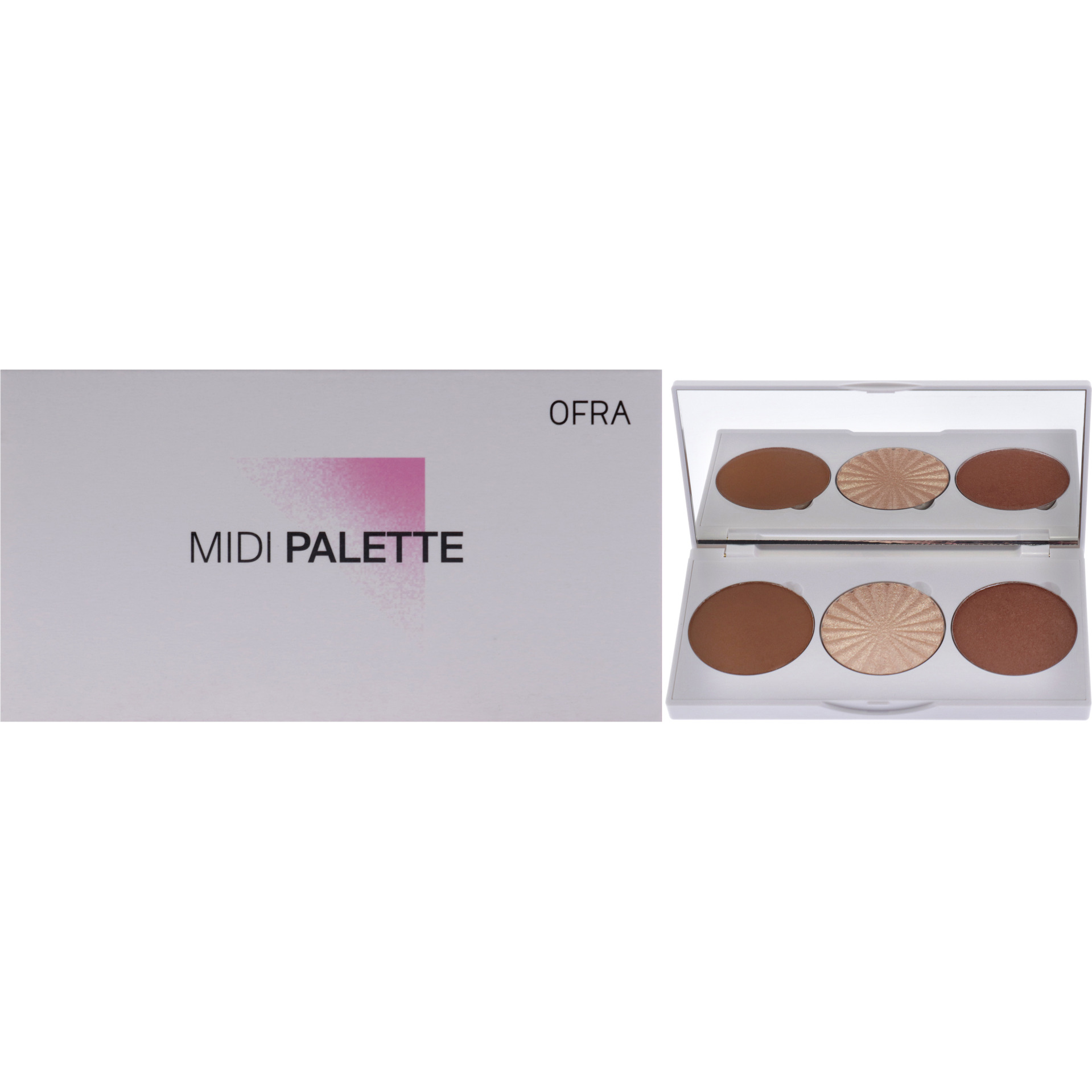 Midi Palette - Face it - Medium by Ofra for Women - 0.32 oz Makeup