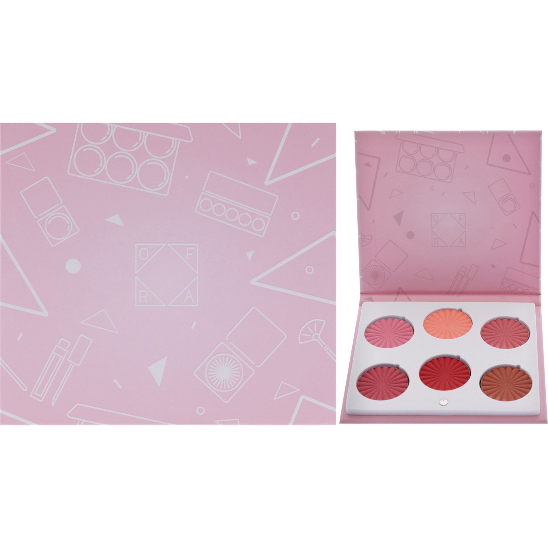 Mini Mix Face Palette - Charm Your Cheeks by Ofra for Women - 0.63 oz Blush