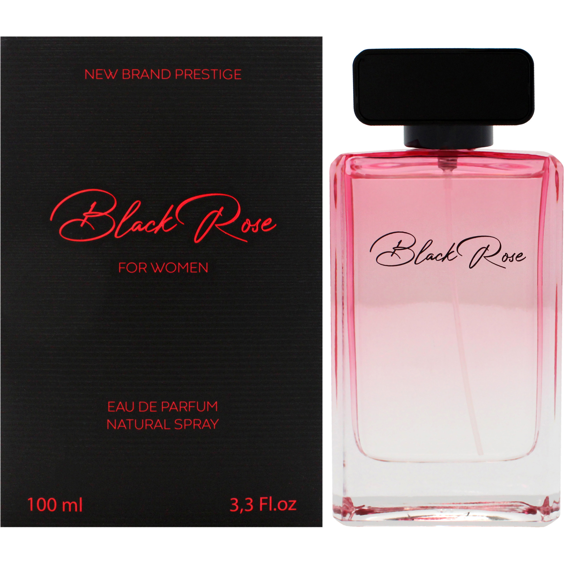 Black Rose by New Brand for Women - 3.3 oz EDP Spray