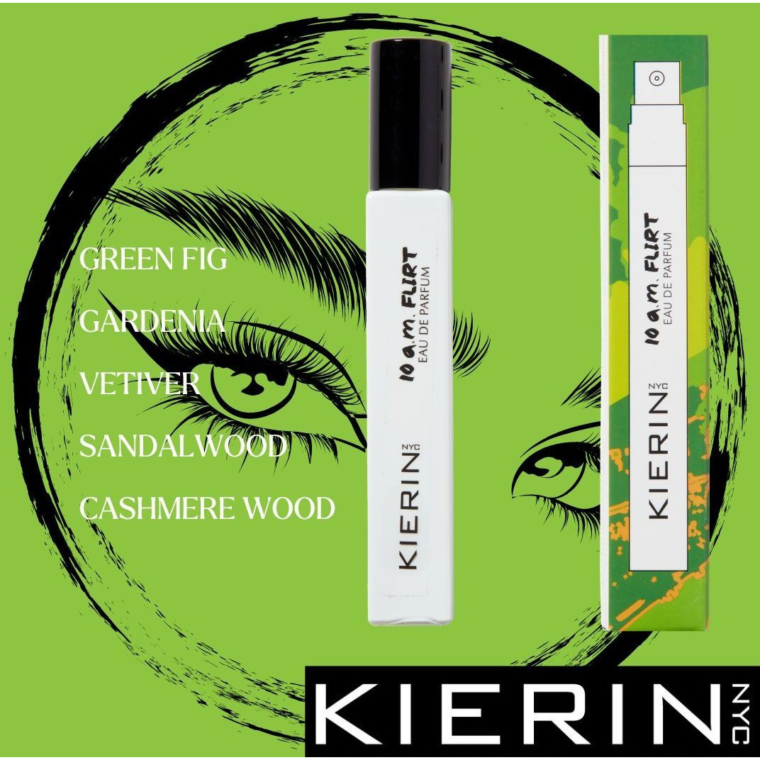 KIERIN 10 A.M. FLIRT | Eau de Parfum | Natural Spray | .33 fl.oz / 10 ml
