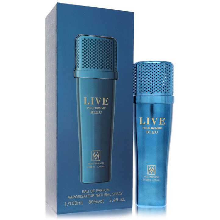 Victor Manuelle Live Bleu by Victor Manuelle Eau De Parfum Spray