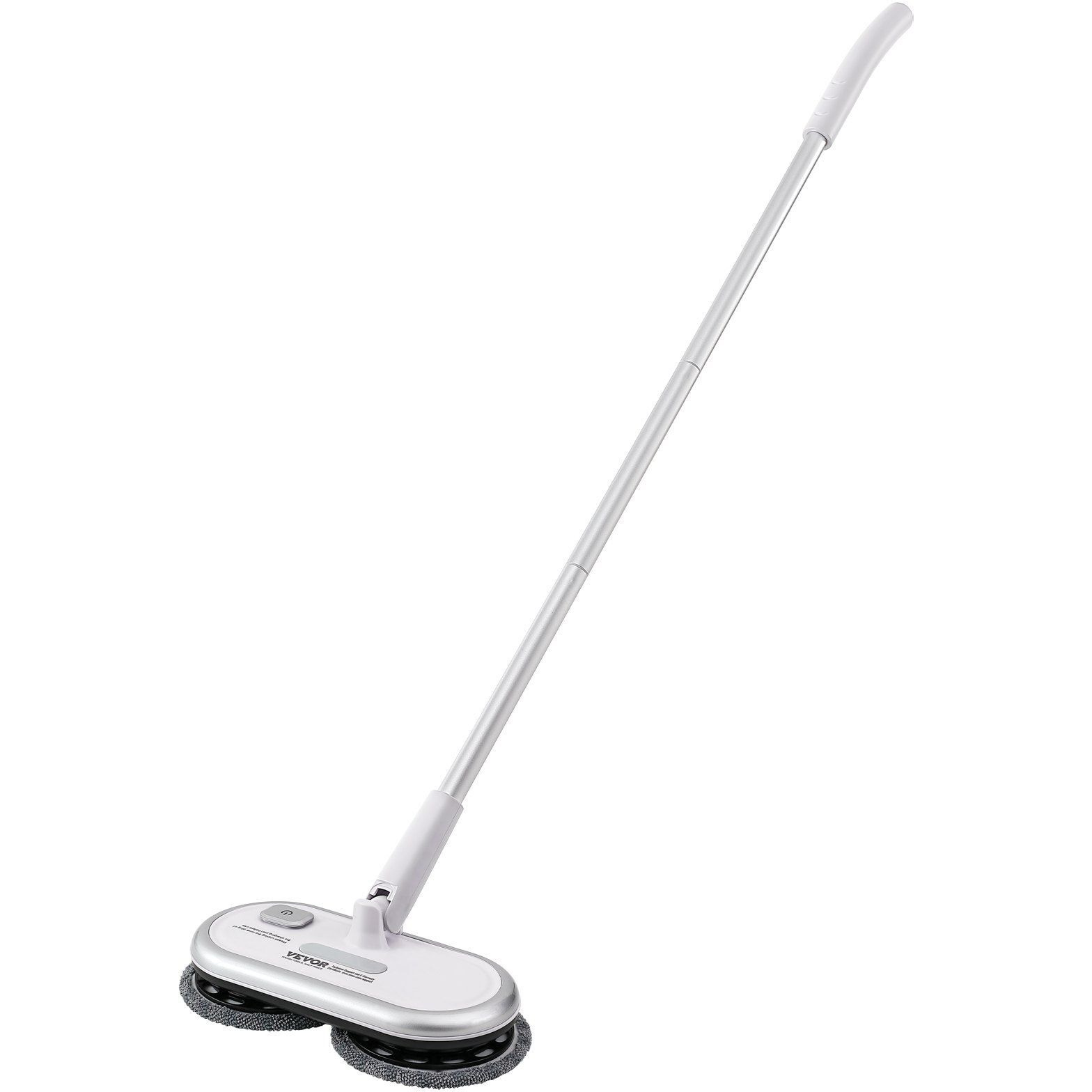 VEVOR Cordless Electric Mop, Up to 70 mins Powerful Battery, Electric Spin Mop with Dual Spinning Mop Heads, 4 Microfiber Pads & 2 Floor Scrubber Pads, for Hardwood Floor/Bathroom/Tile Floor Cleaning