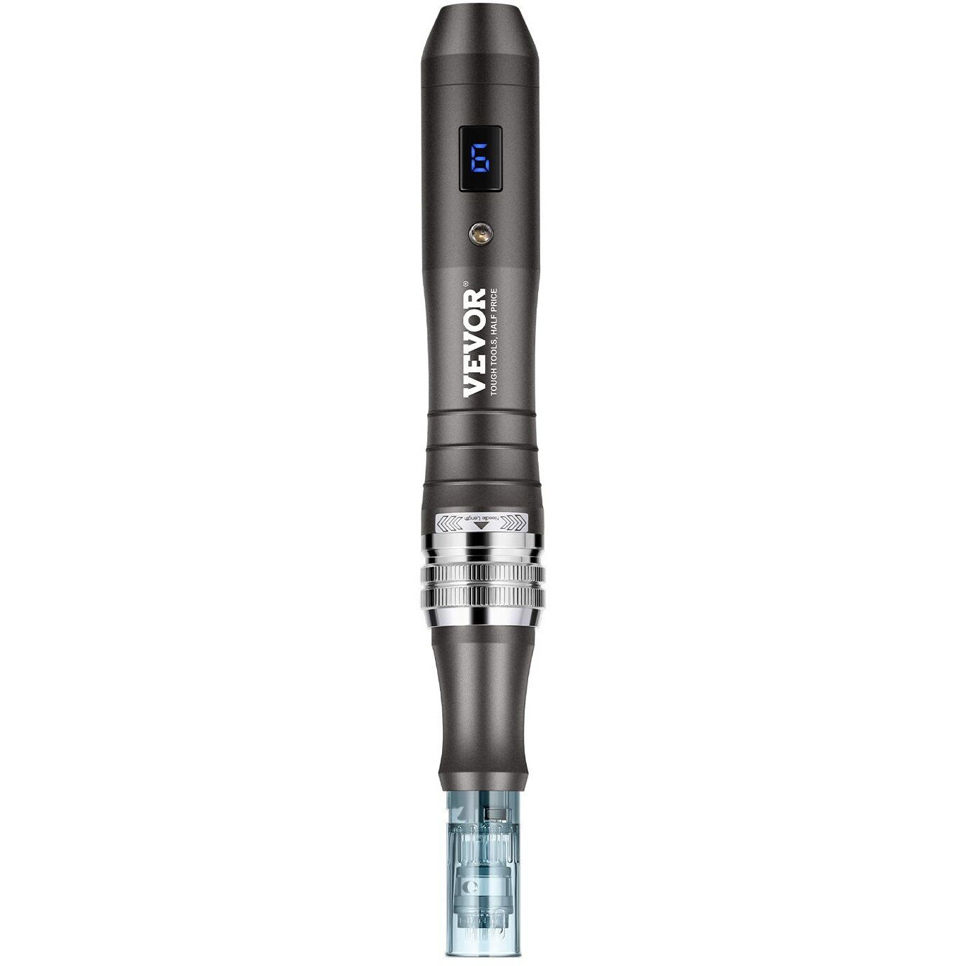 VEVOR Professional Microneedling Pen Electric Beauty Pen with 6 Needles 6-Speed