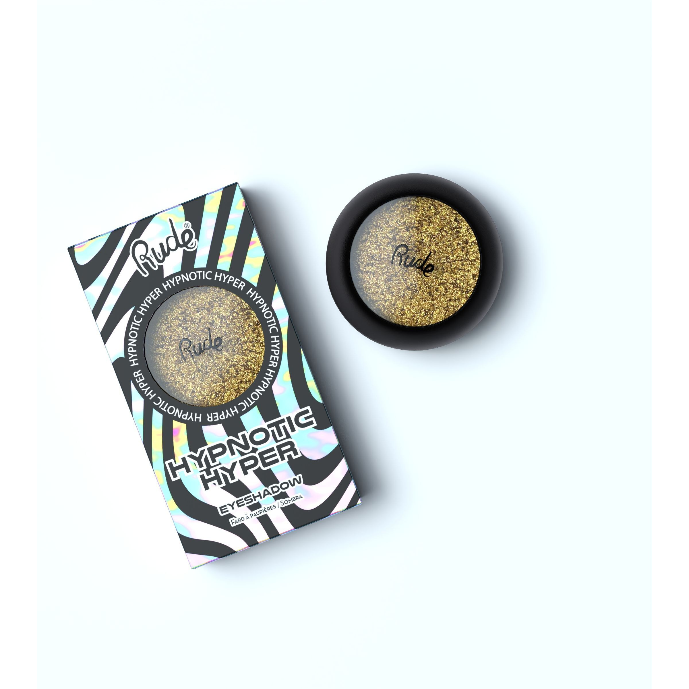 RUDE Hypnotic Hyper Duo Chrome Eyeshadow