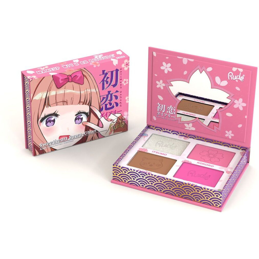 RUDE Manga Face Palette