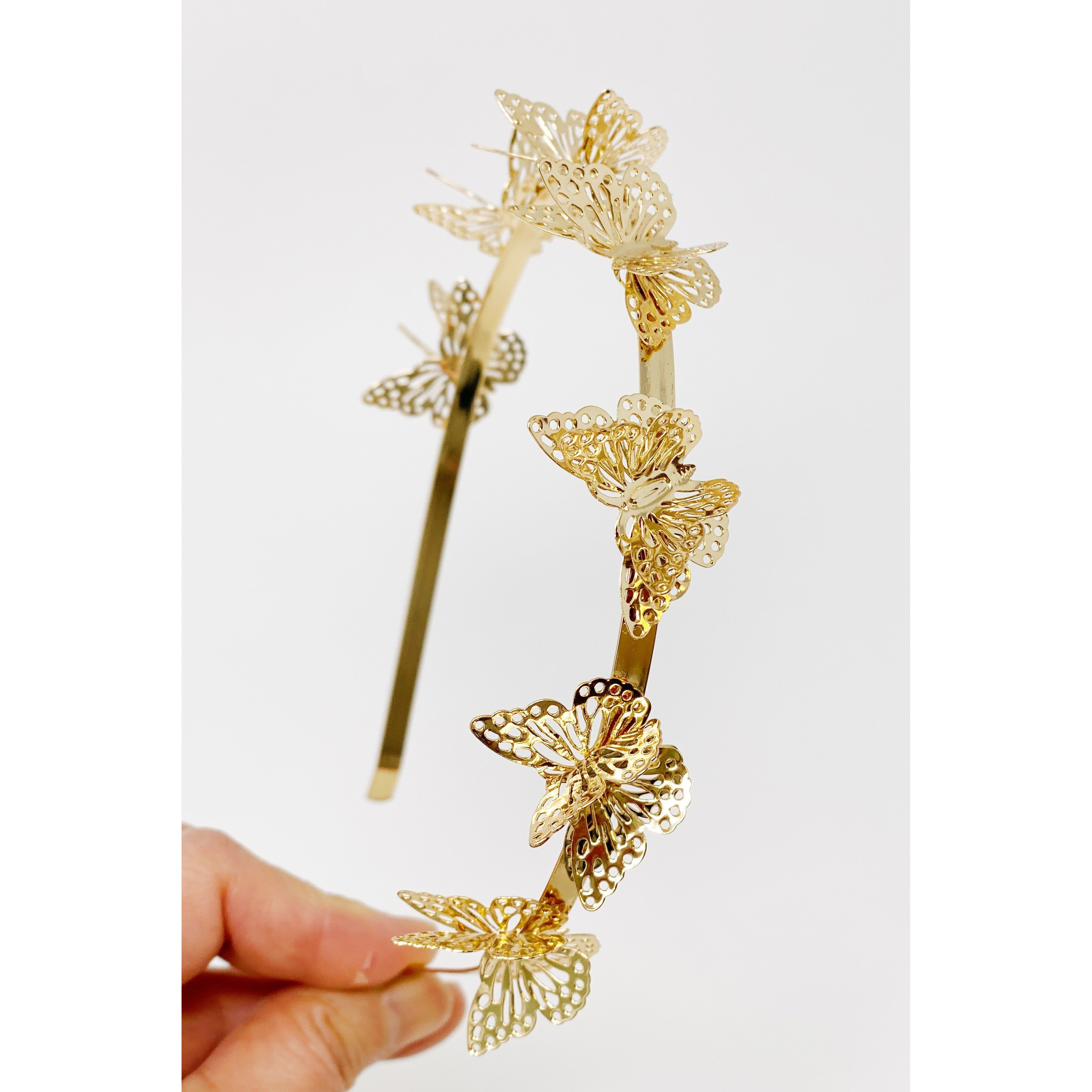 Double Wing Butterfly Headband