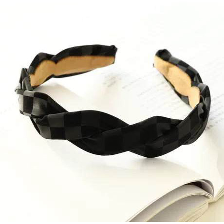 Muted Checkerboard Headband