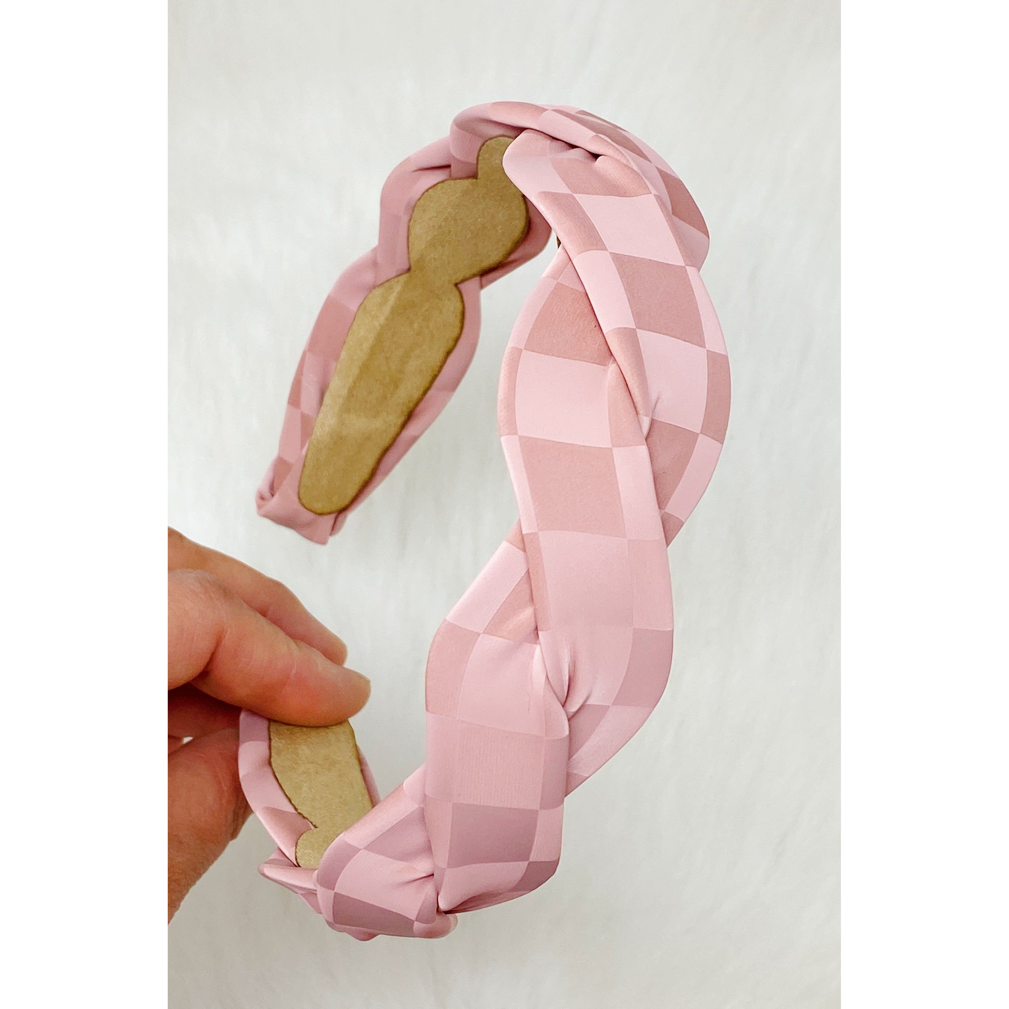 Muted Checkerboard Headband