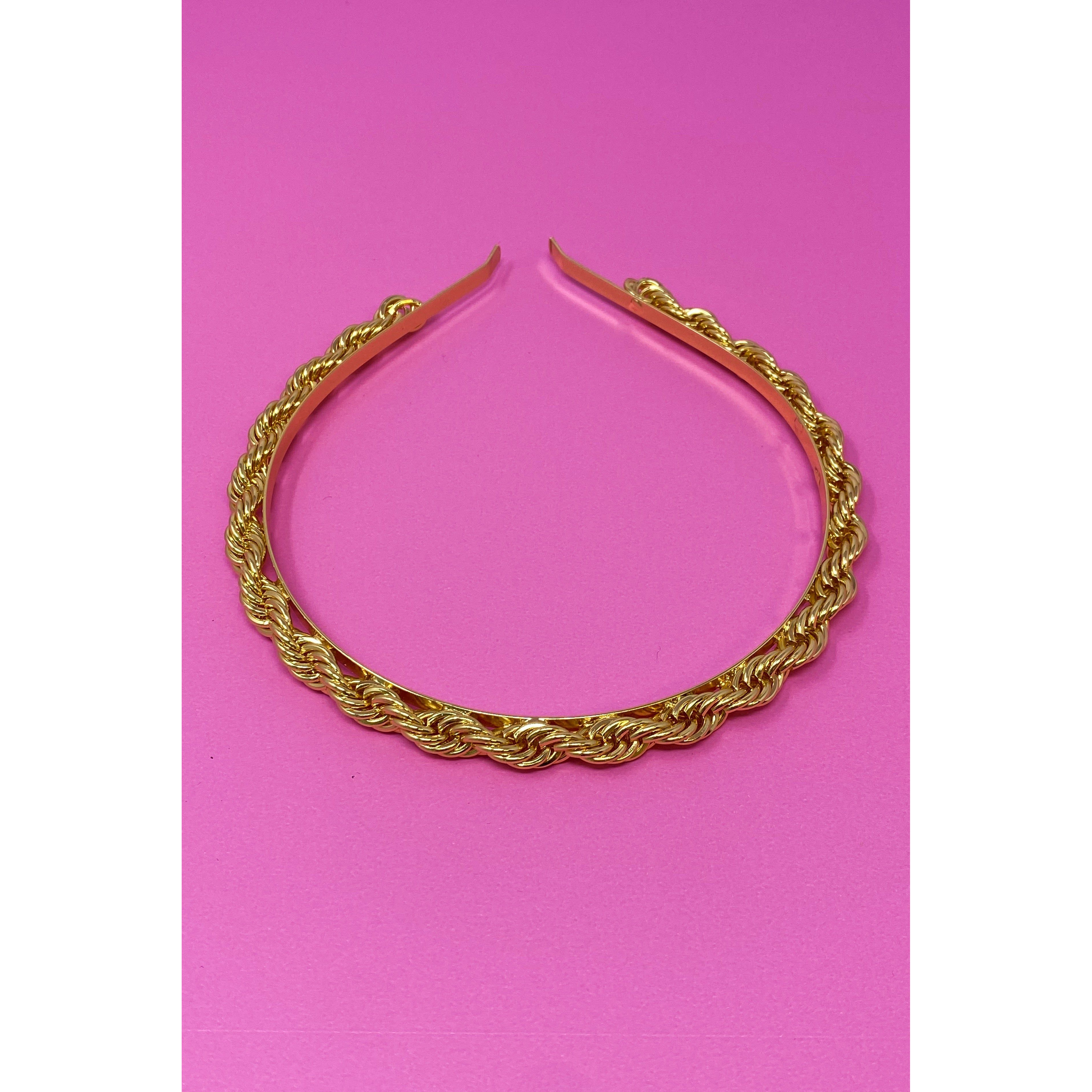 Twist & Shout Chain Headband