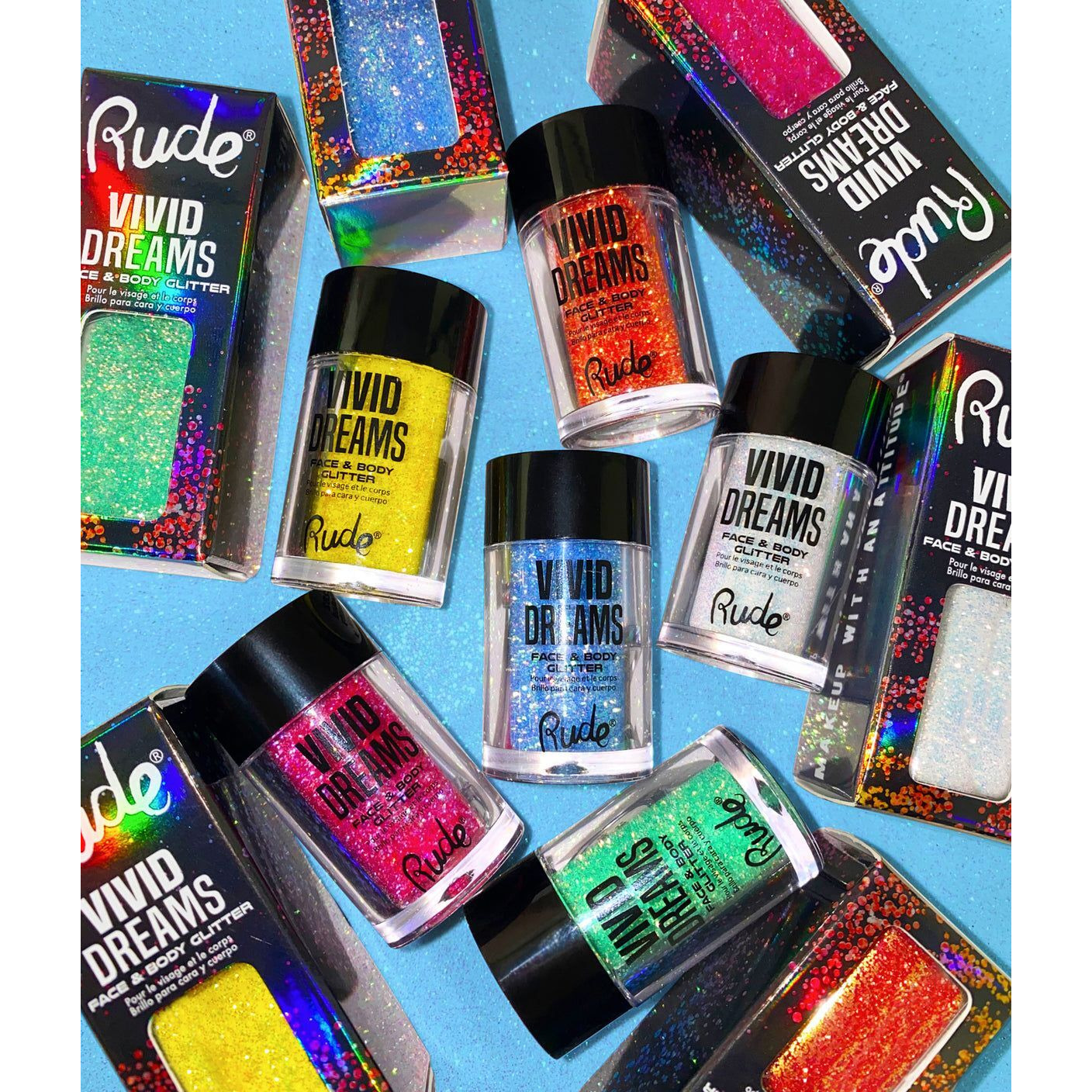 Vivid Dreams Face & Body Glitter