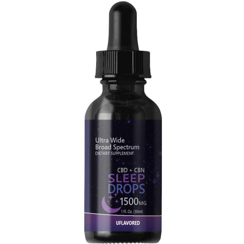 CBD + CBN Sleep Tinctures (Broad Spectrum CBD)