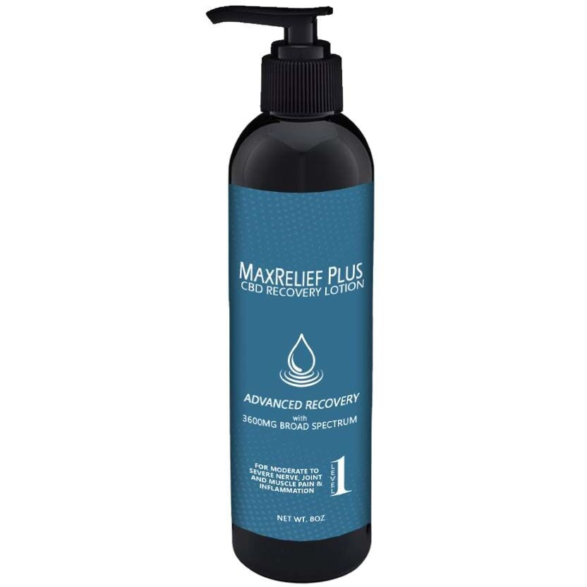MaxRelief Plus Advanced Recovery CBD Lotions (For Minor to Severe Pain)