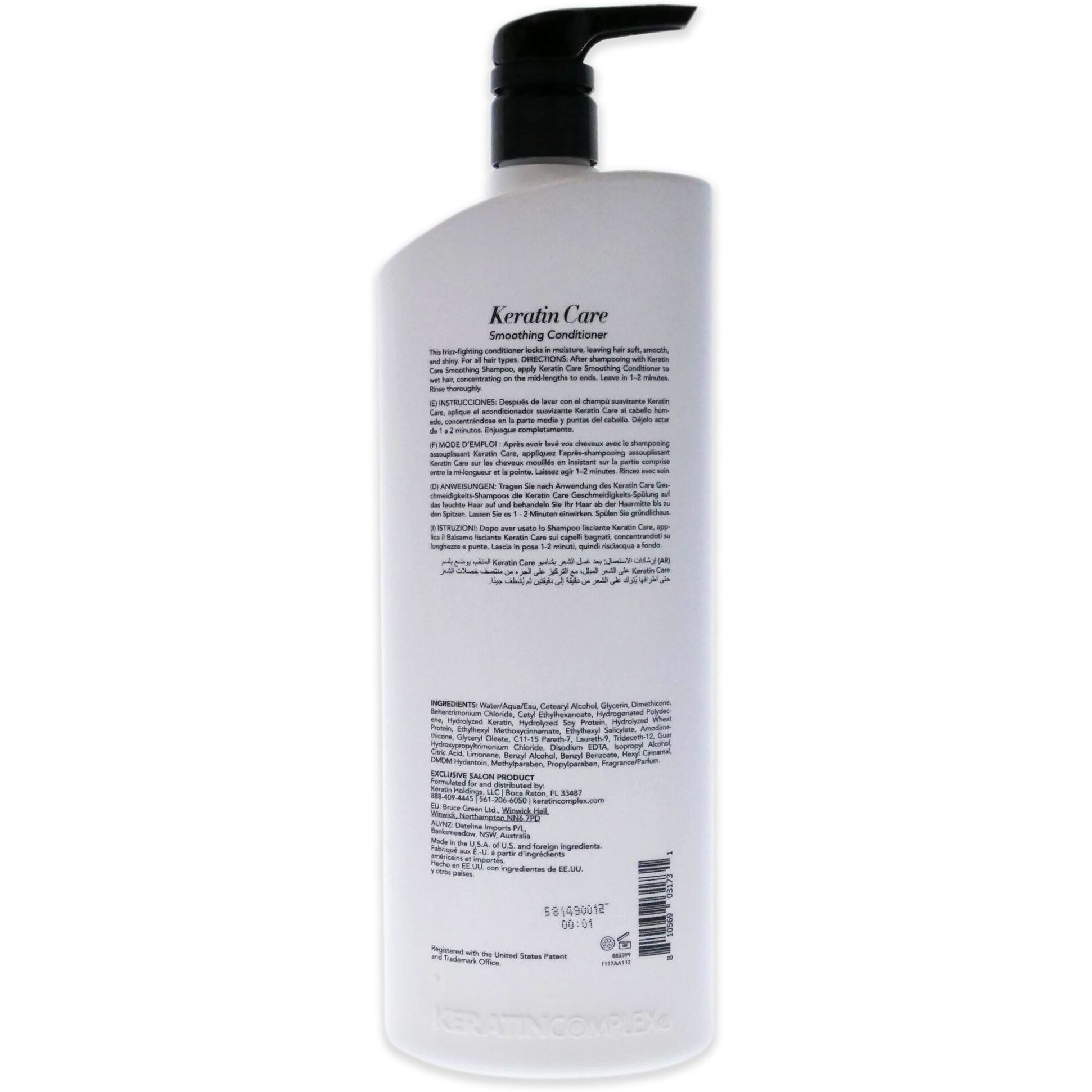 Keratin Complex Smoothing Care Conditioner by Keratin Complex for Unisex - 33.8 oz Conditioner
