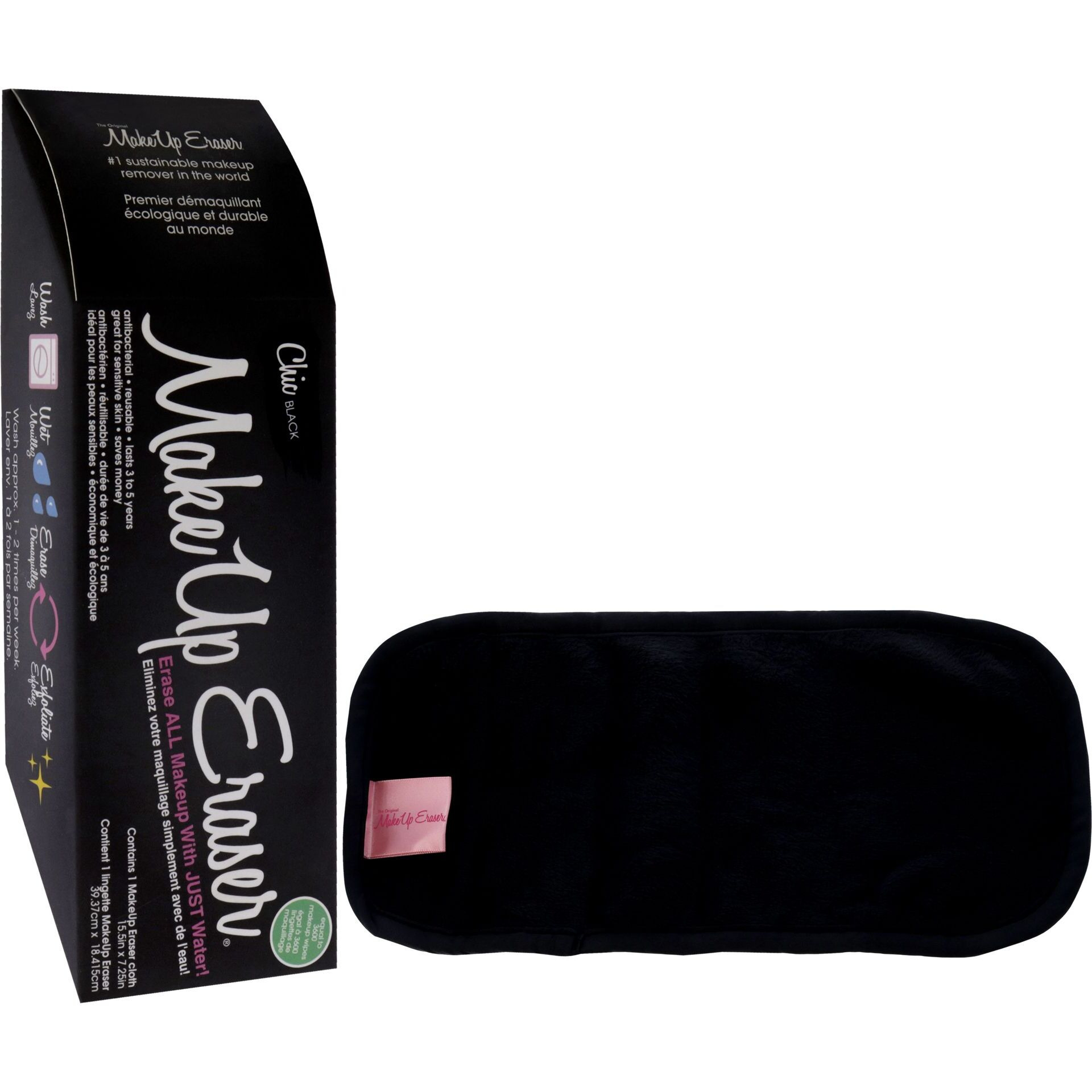 Makeup Remover Cloth - Black by MakeUp Eraser for Women - 1 Pc Cloth