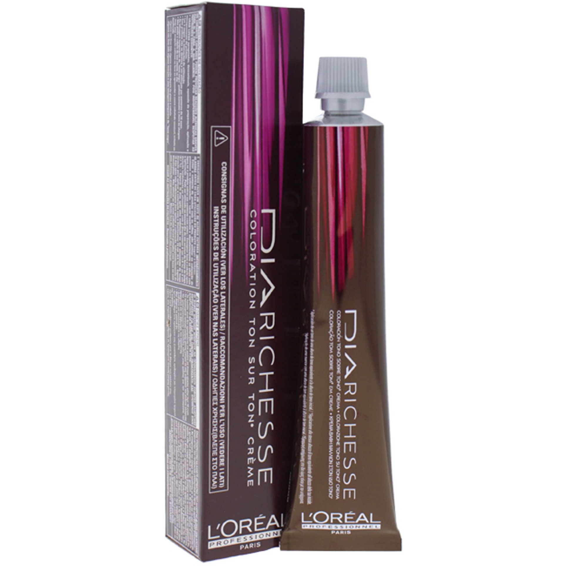 Dia Richesse - 5.54 Intense Mahogany by LOreal Professional for Unisex - 1.7 oz Hair Color